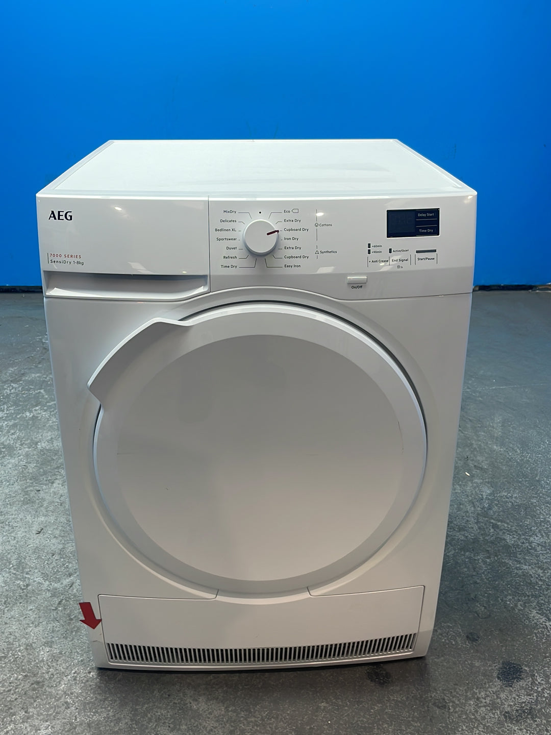 #GRC-164-197 - AEG 8kg 7000 Series Heat Pump Tumble Dryer – SensiDry, MixDry, White