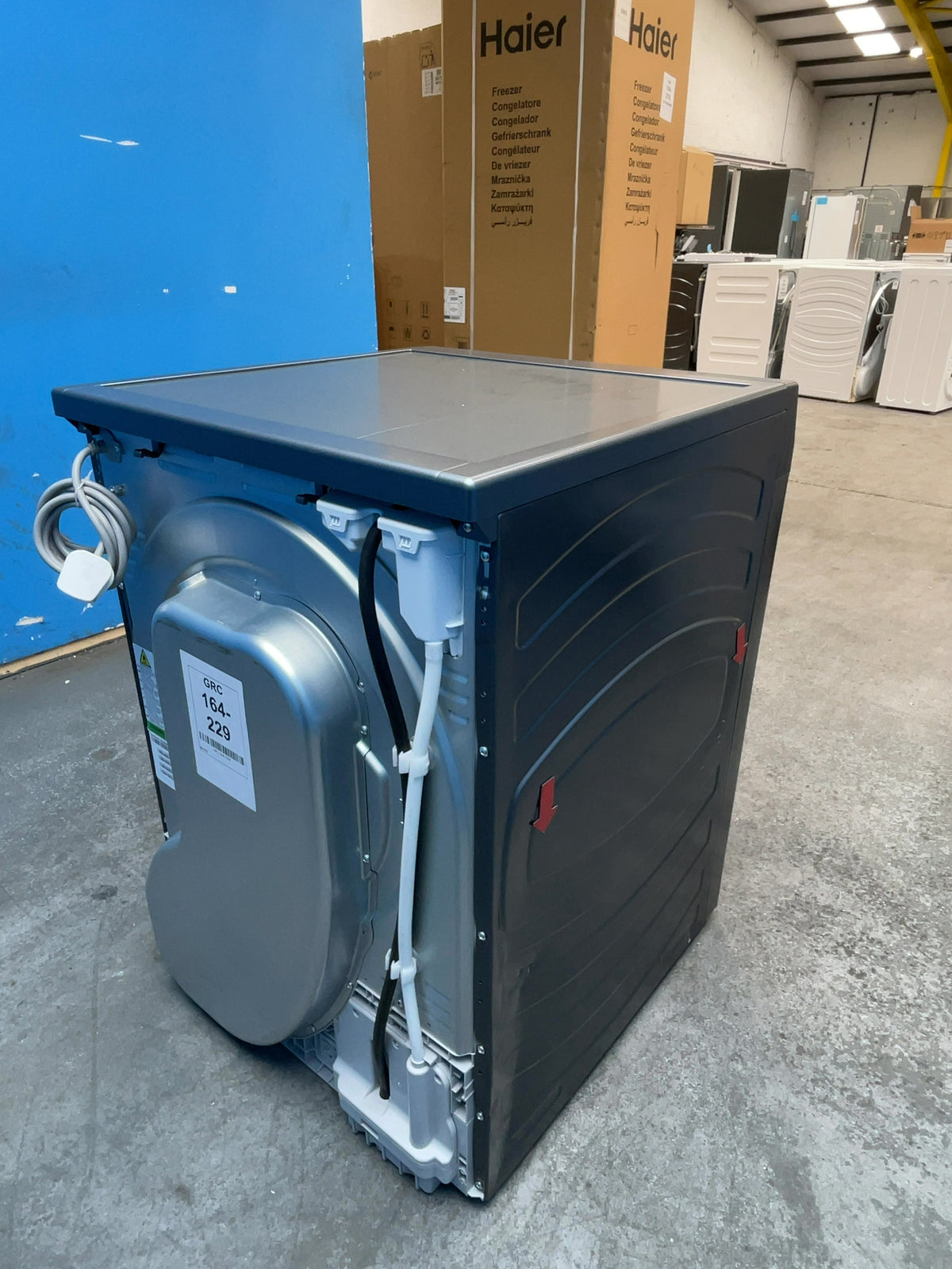 #GRC-164-229 - Haier X Series 9 10kg Heat Pump Tumble Dryer – WiFi Connected, Graphite