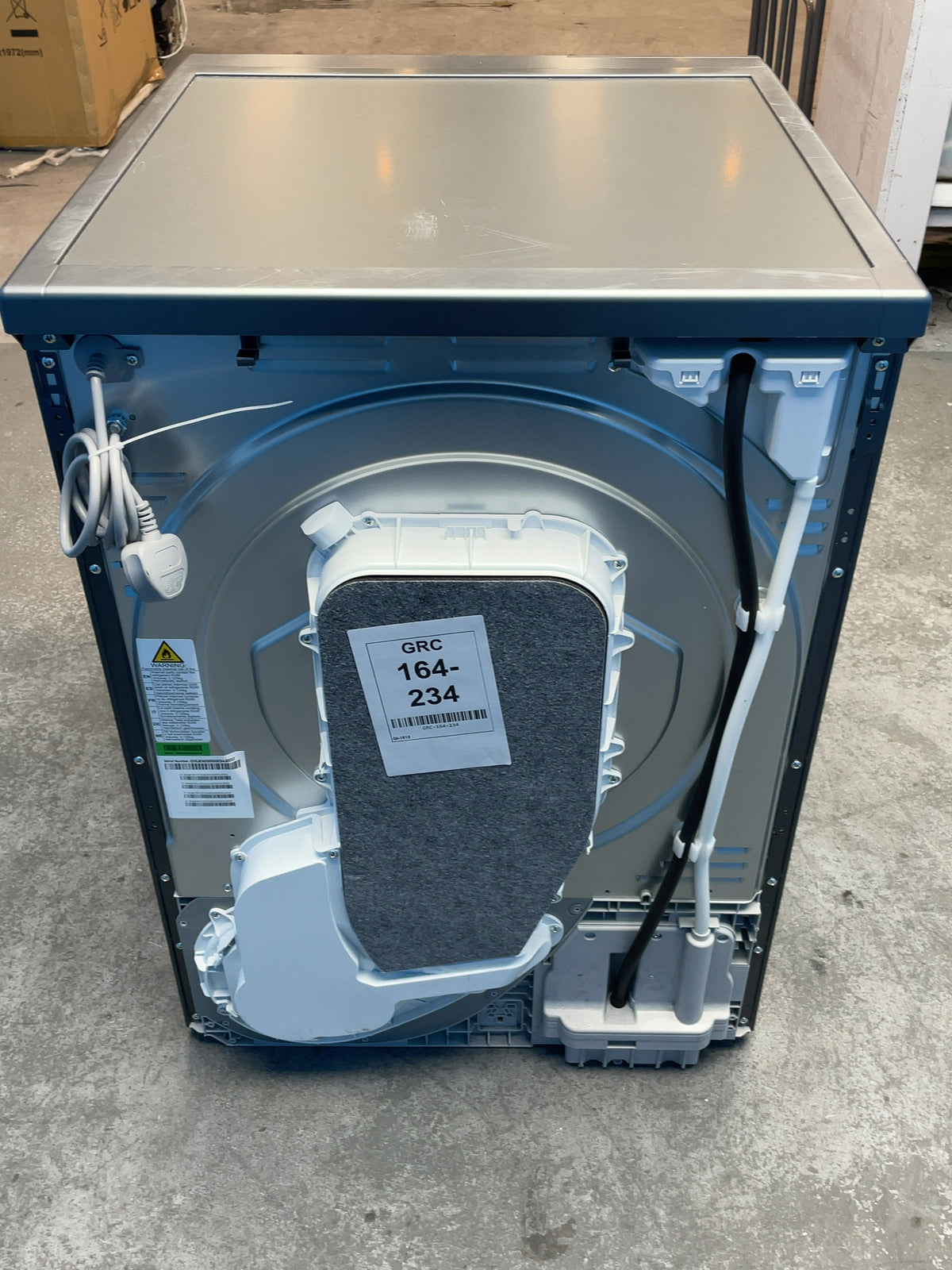 #GRC-164-234 - Haier X Series 5 9kg Heat Pump Tumble Dryer – Grey, D Energy Rating