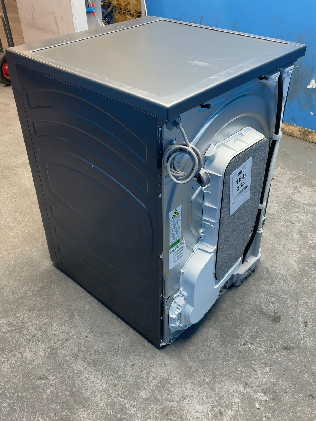 #GRC-164-234 - Haier X Series 5 9kg Heat Pump Tumble Dryer – Grey, D Energy Rating