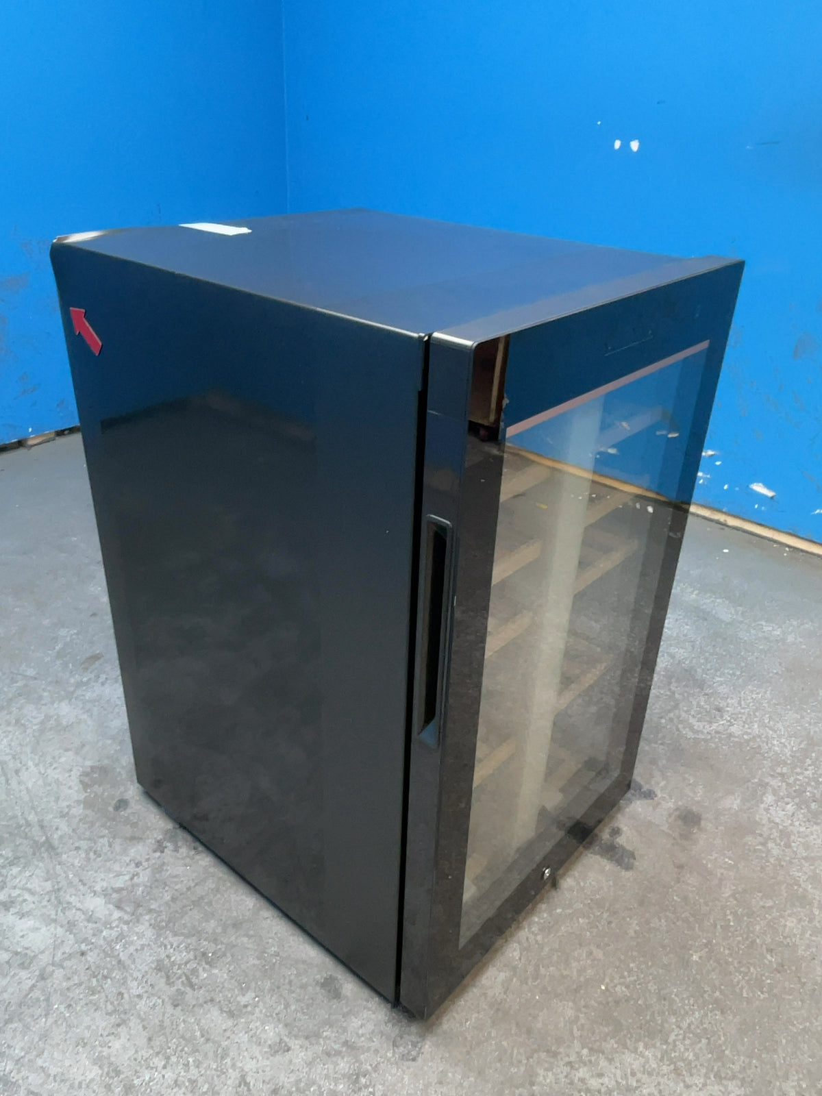 #GRC-164-245 - Haier Series 5 49 Bottle Wine Cooler – Adjustable Shelves, Black