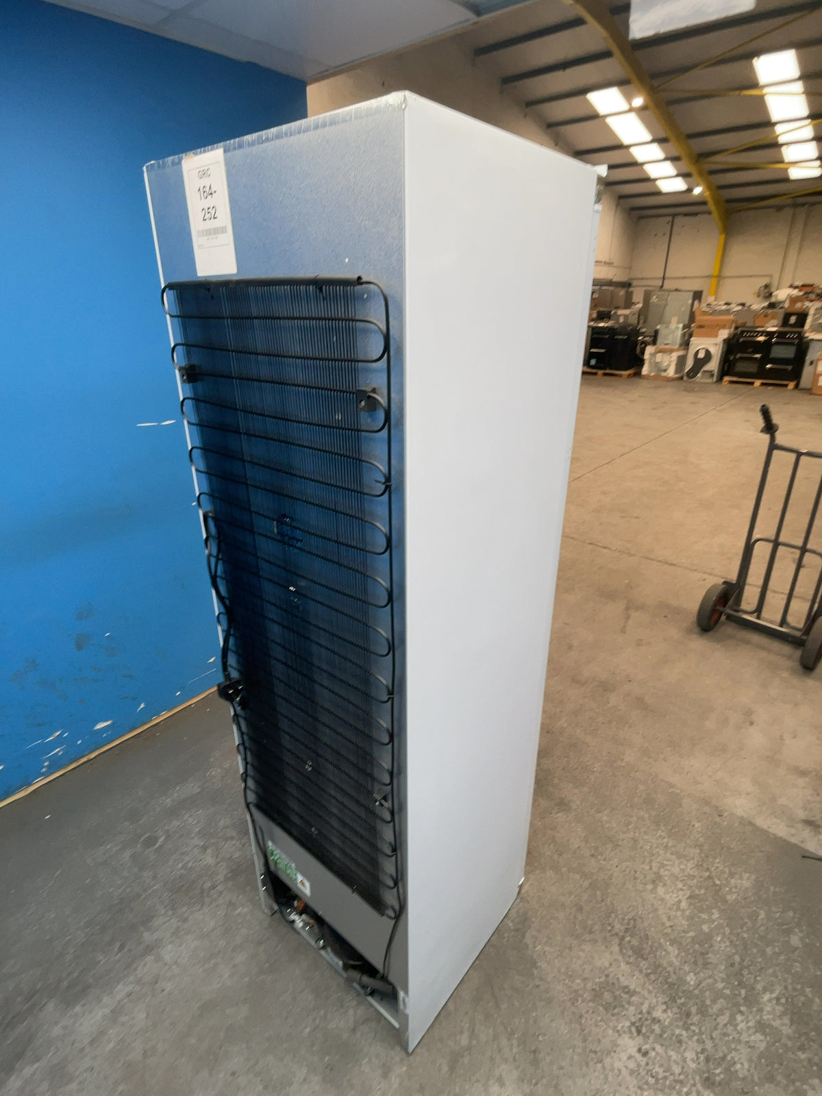 #GRC-164-252 - Hoover Integrated Tall Freezer – 204L Capacity, Touch LED Controls, White