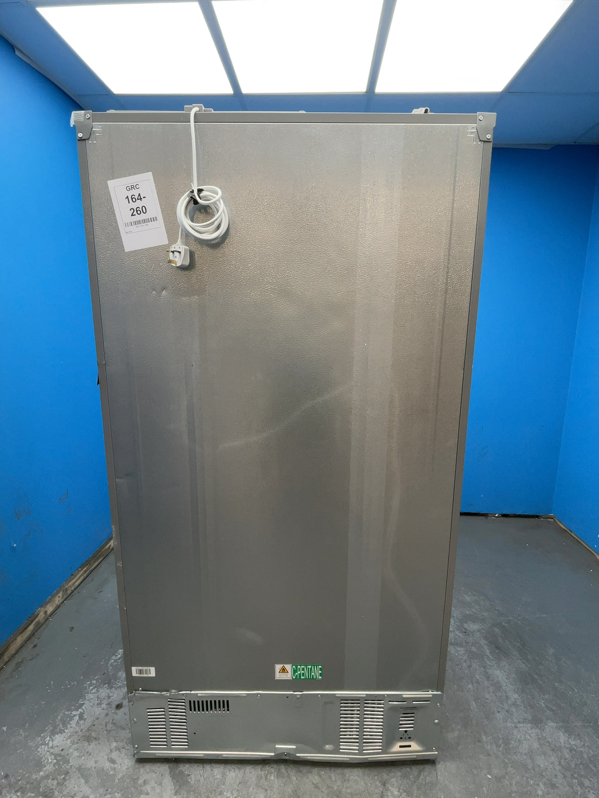#GRC-164-260 - Hoover American Style Fridge Freezer – 556L, Inox, Total No Frost, Smart WiFi