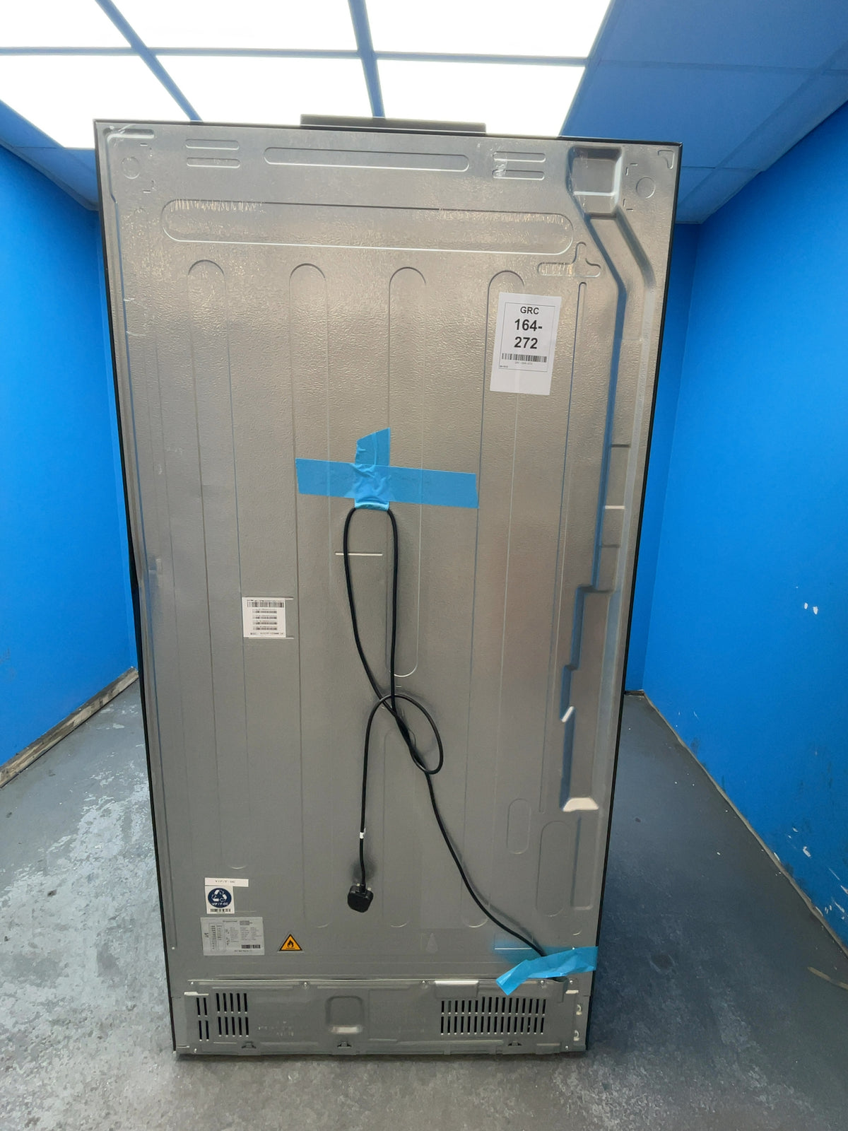 #GRC-164-272 - Haier Cube Series 5 American Style Fridge Freezer – 706L, Inox, Total No Frost