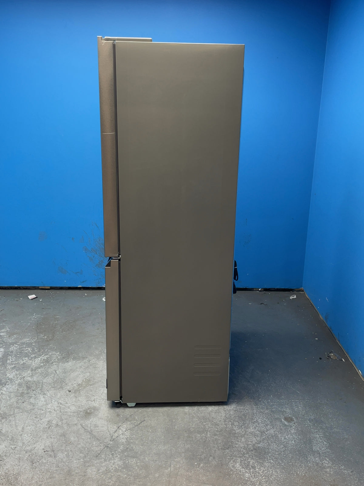 #GRC-164-275 - Haier American Style Fridge Freezer – 463L, Platinum Inox, Total No Frost