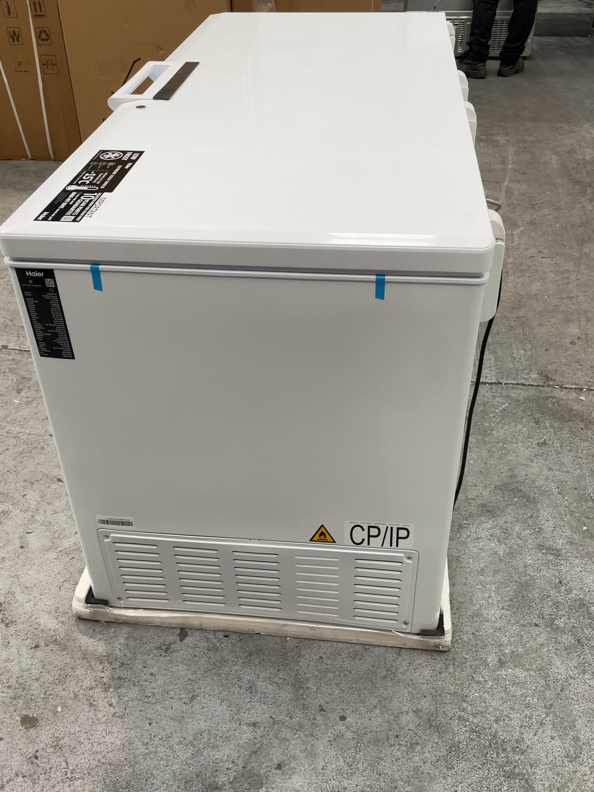 #GRC-164-283 - Haier Series 7 508L Chest Freezer – Cold Shield, Fast Freeze, White