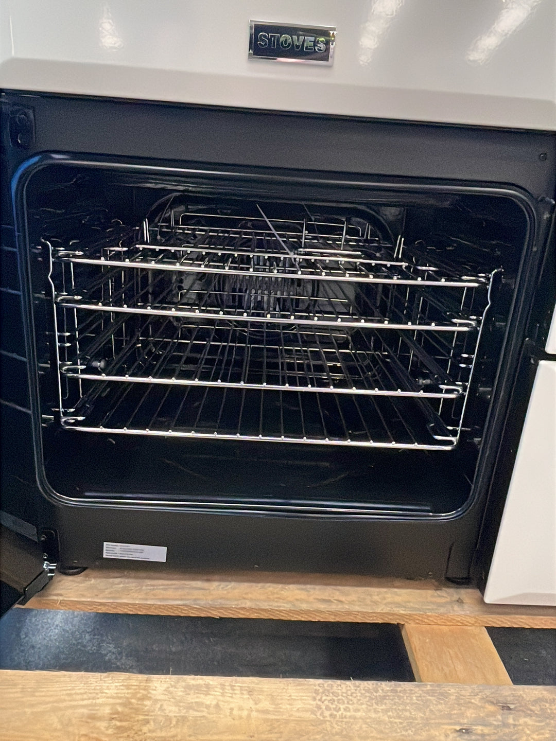 #GRC-164-299 - Stoves Richmond 110cm Quad Oven Dual Fuel Range Cooker – 196L, AirFry, Cream