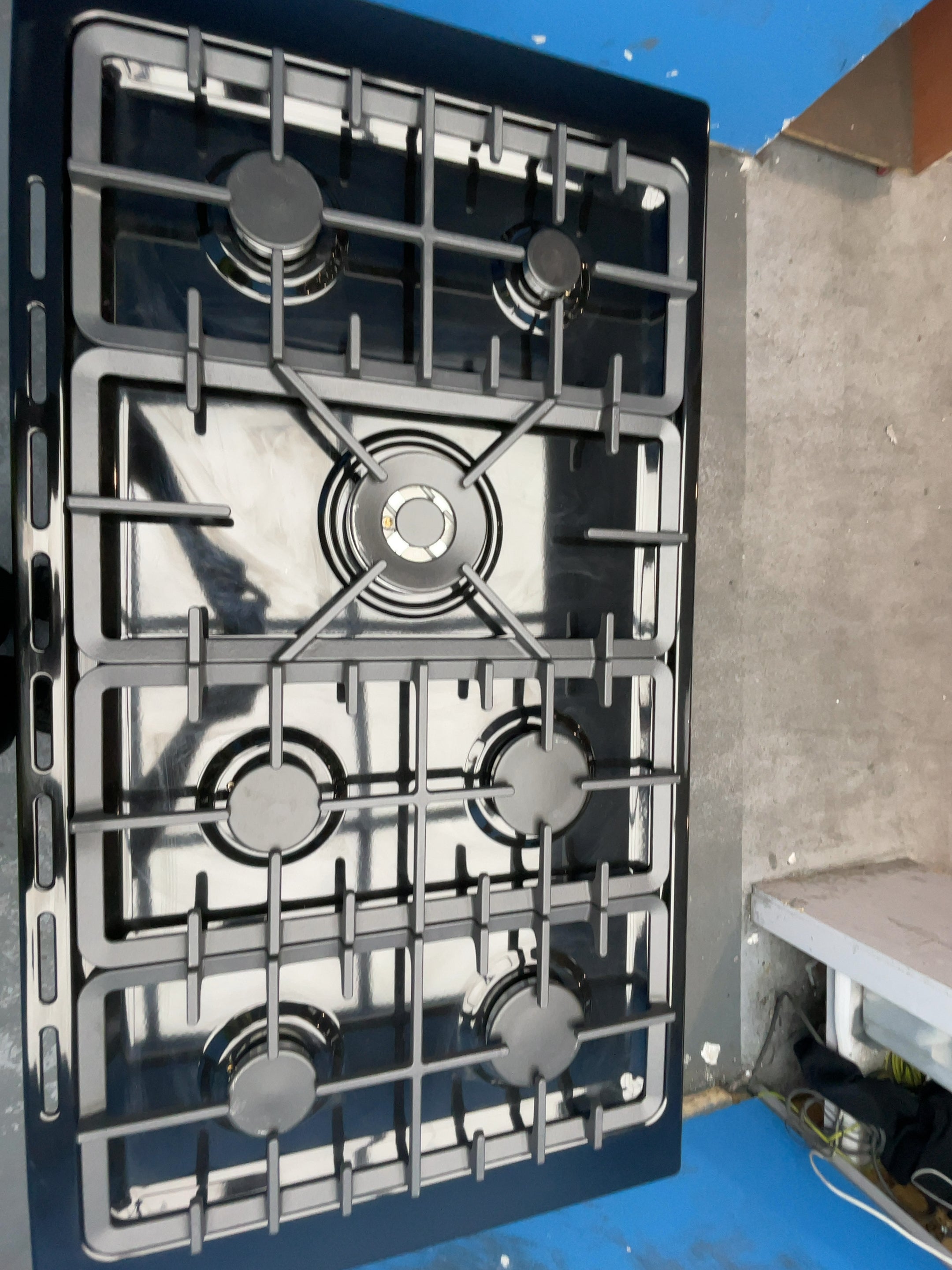 #GRC-164-300 - Belling Cookcentre 110DF Dual Fuel Range Cooker – 199L Capacity, 7 Burner Gas Hob, AirFry Mode