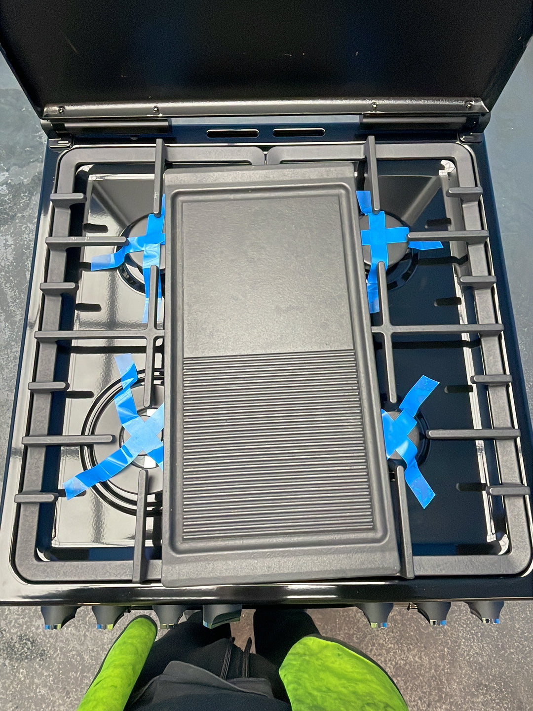 #GRC-164-303 - Stoves Richmond Deluxe 60cm Dual Fuel Cooker – PowerWok, AirFry, Cream