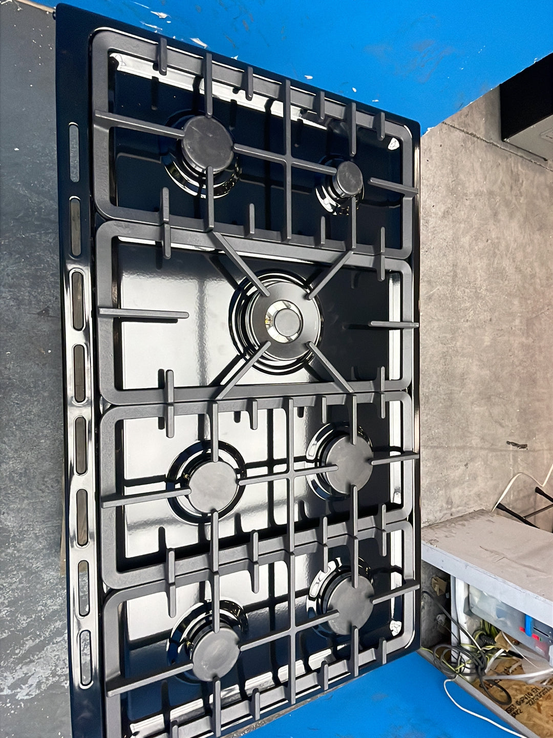 #GRC-164-311 - Belling Farmhouse 100cm Dual Fuel Range Cooker – 157L, AirFry, Black
