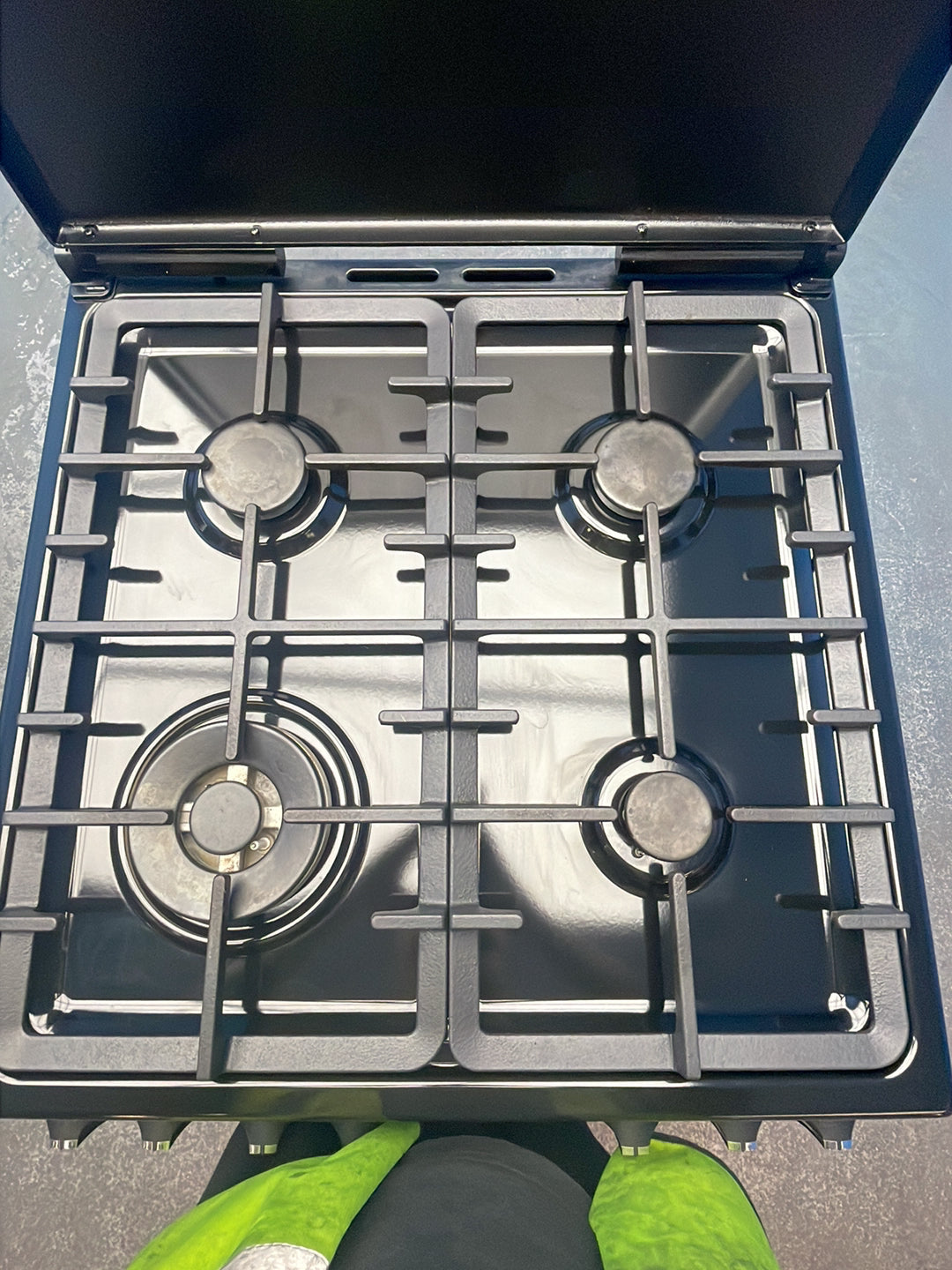 #GRC-164-315 - Stoves Richmond Deluxe 60cm Dual Fuel Cooker – PowerWok, AirFry, Anthracite