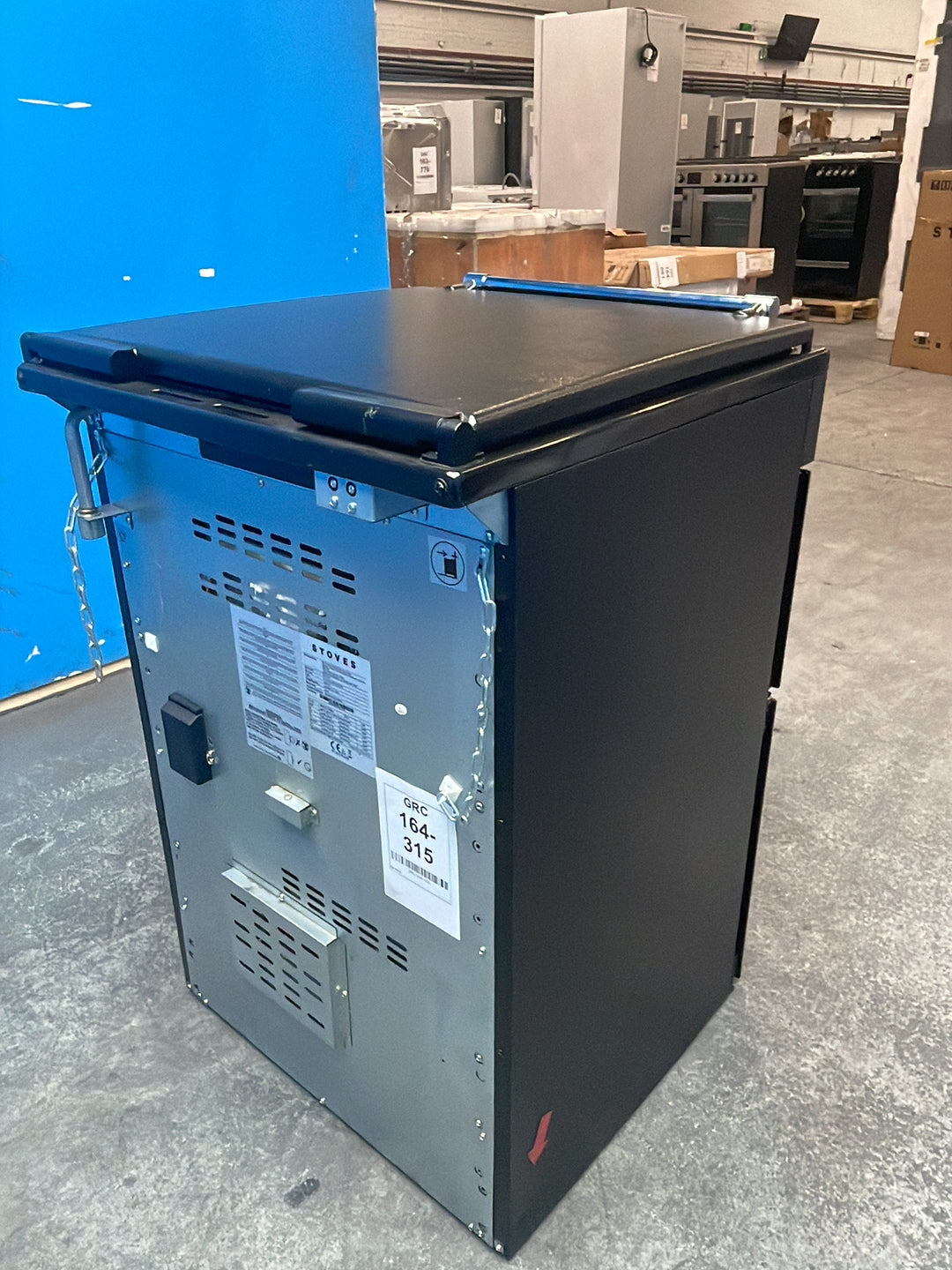 #GRC-164-315 - Stoves Richmond Deluxe 60cm Dual Fuel Cooker – PowerWok, AirFry, Anthracite