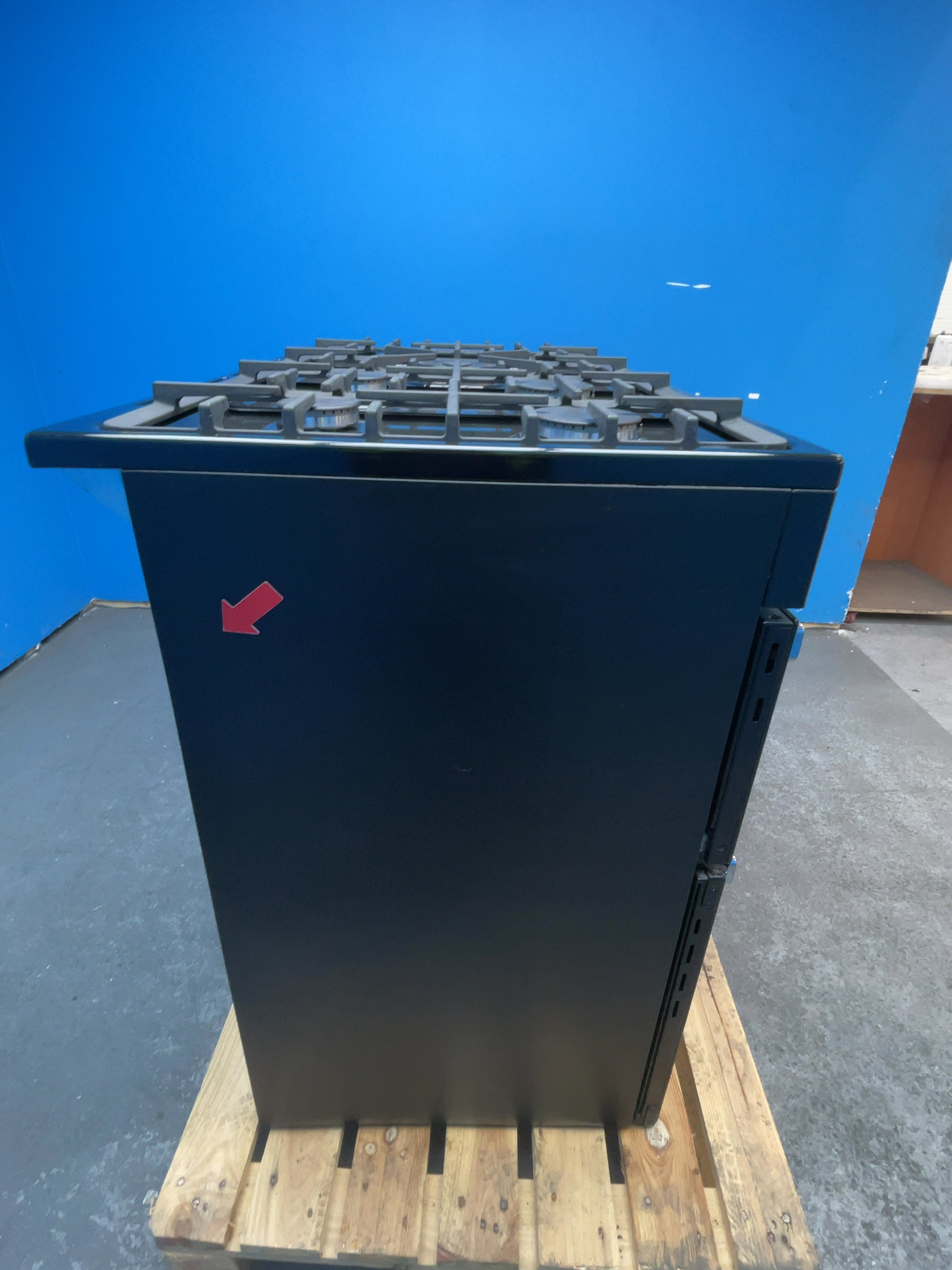 #GRC-164-319 - Belling Cookcentre 100DF 100cm Dual Fuel Range Cooker – 7 Burner Gas Hob, AirFry & Double Oven, Black