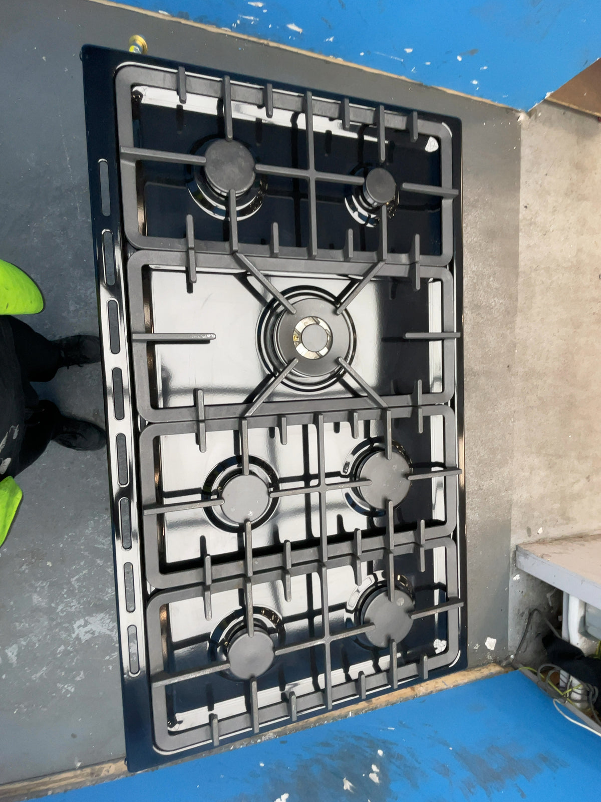 #GRC-164-319 - Belling Cookcentre 100DF 100cm Dual Fuel Range Cooker – 7 Burner Gas Hob, AirFry & Double Oven, Black
