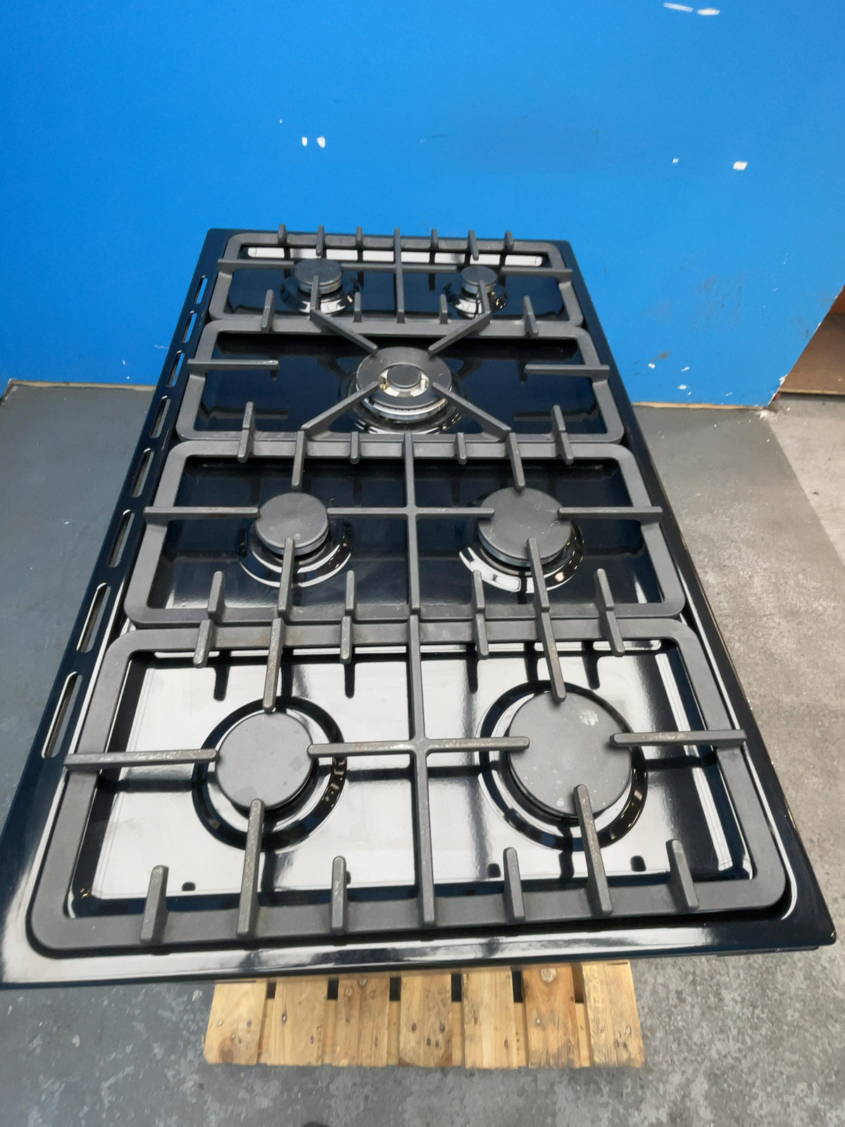 #GRC-164-319 - Belling Cookcentre 100DF 100cm Dual Fuel Range Cooker – 7 Burner Gas Hob, AirFry & Double Oven, Black
