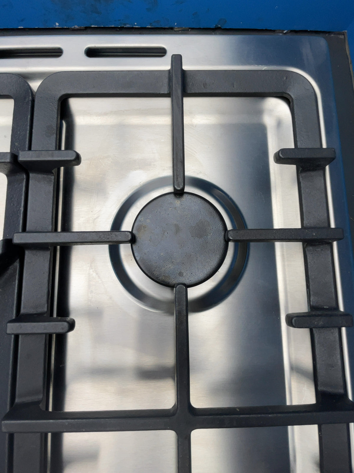 #GRC-164-325 - Belling Cookcentre 100DF 100cm Dual Fuel Range Cooker – 7 Burner Gas Hob, AirFry & Double Oven, Stainless