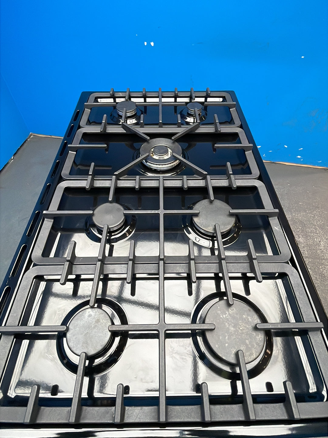 #GRC-164-327 - Belling Farmhouse 100cm Dual Fuel Range Cooker – 157L, AirFry, Black