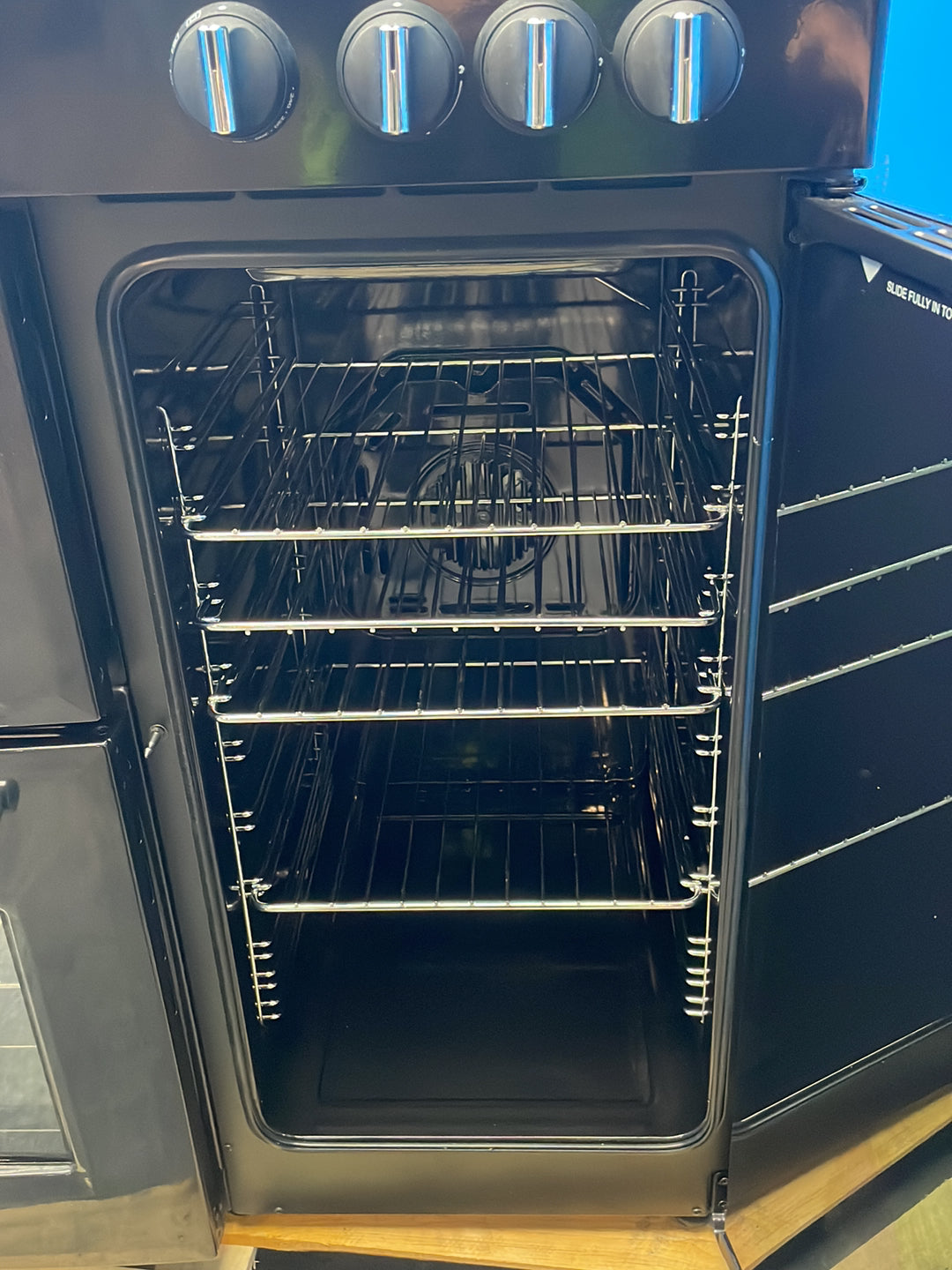 #GRC-164-331 - Belling Farmhouse 90cm Dual Fuel Range Cooker – 174L, 3 Ovens, AirFry