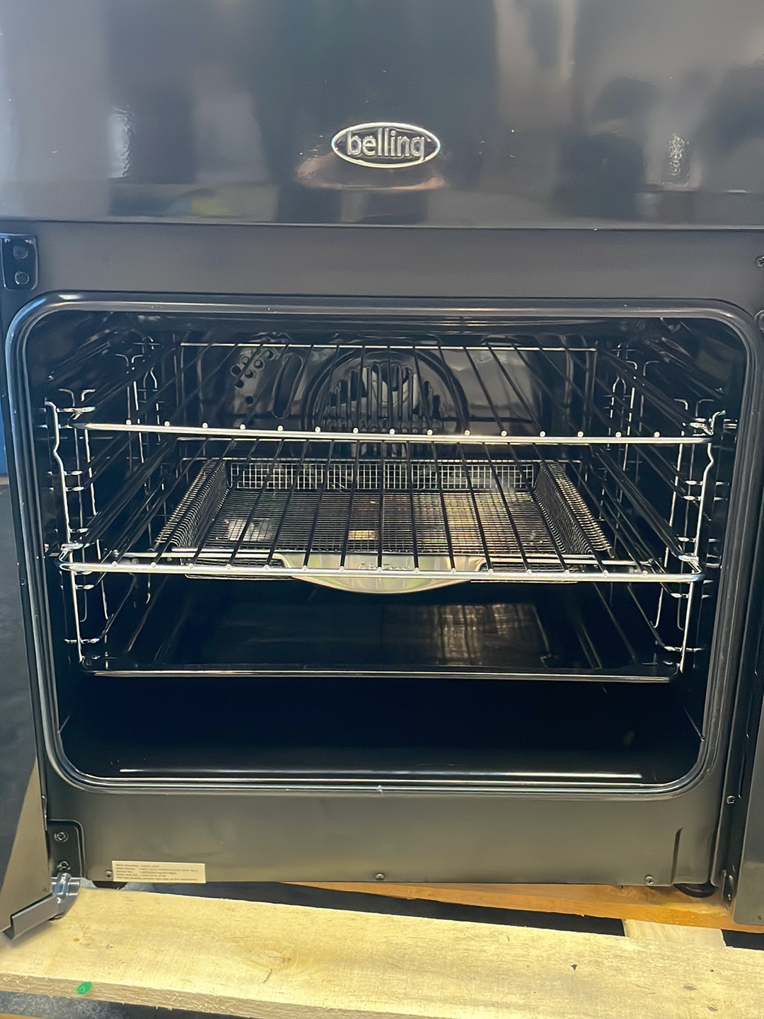 #GRC-164-331 - Belling Farmhouse 90cm Dual Fuel Range Cooker – 174L, 3 Ovens, AirFry