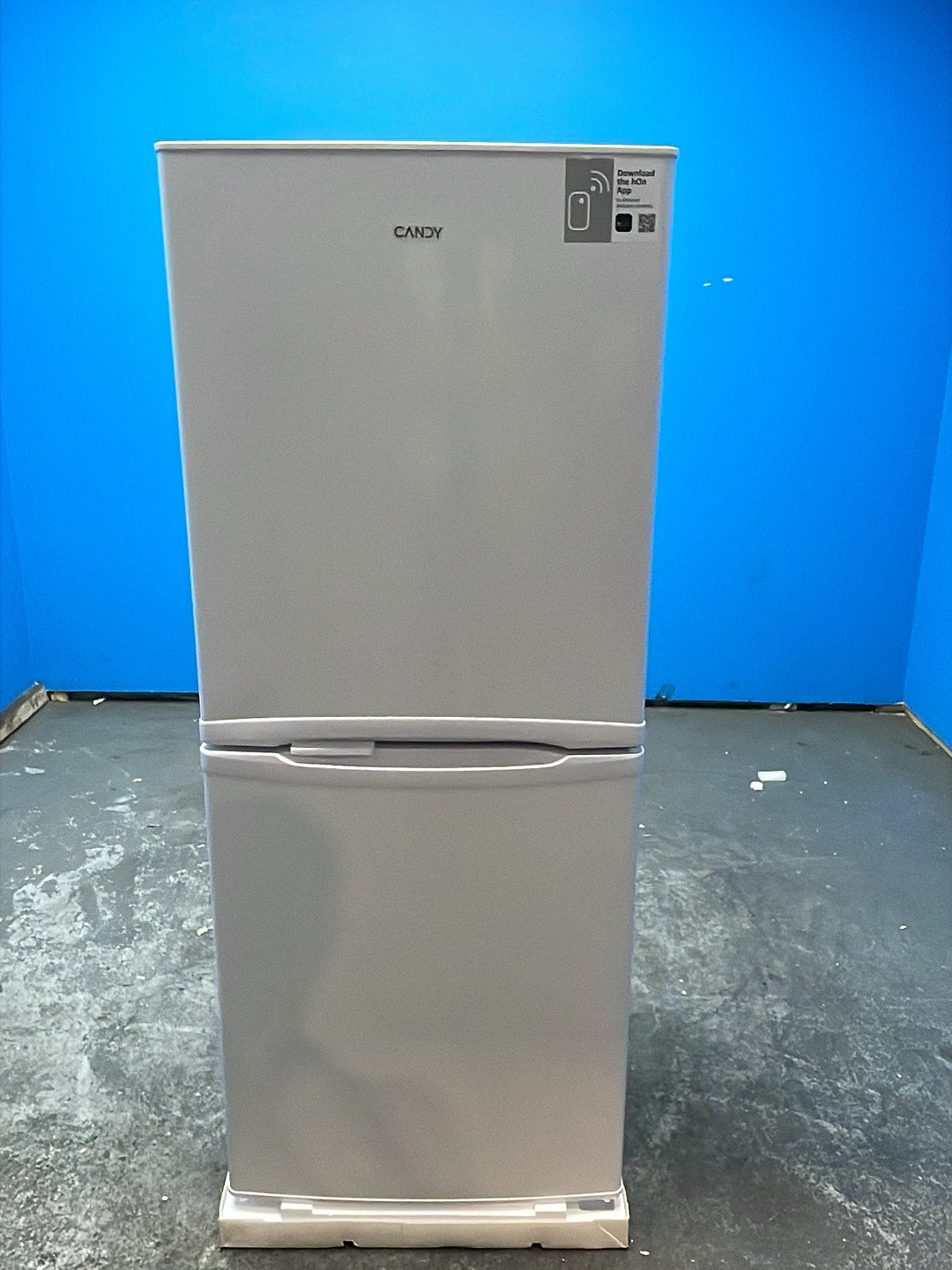 #GRC-164-411 - Candy 55cm Fridge Freezer – 185L, White, Static