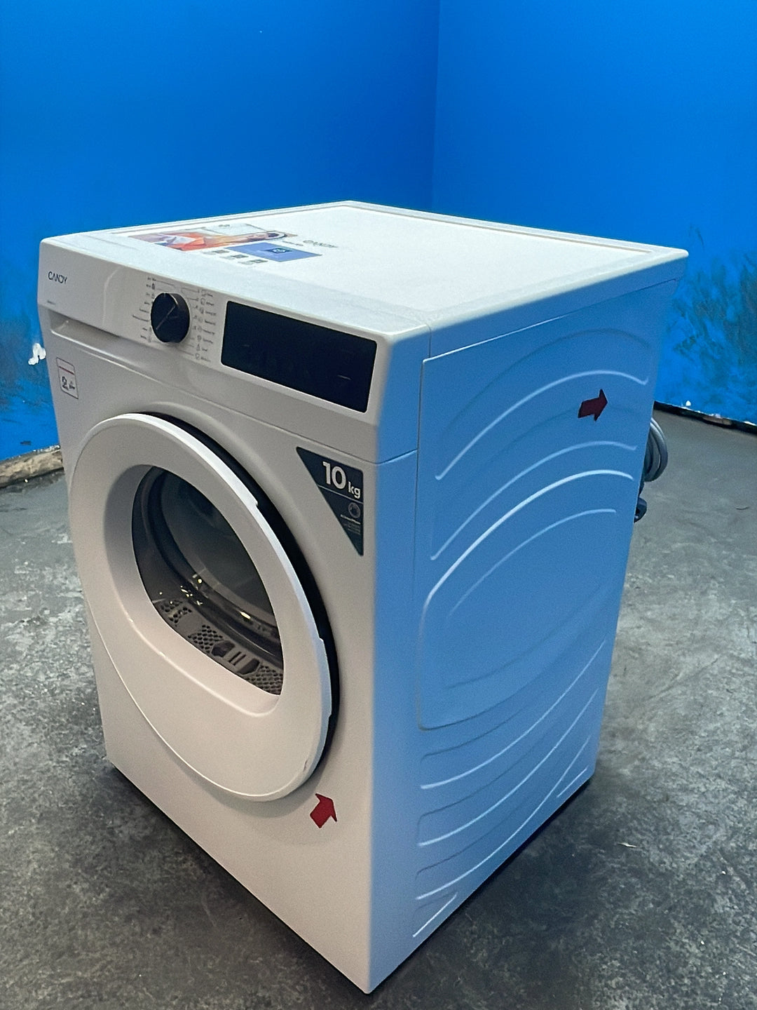 #GRC-164-419 - Candy Quick Pro 10kg Heat Pump Tumble Dryer – Sensor Drying, White
