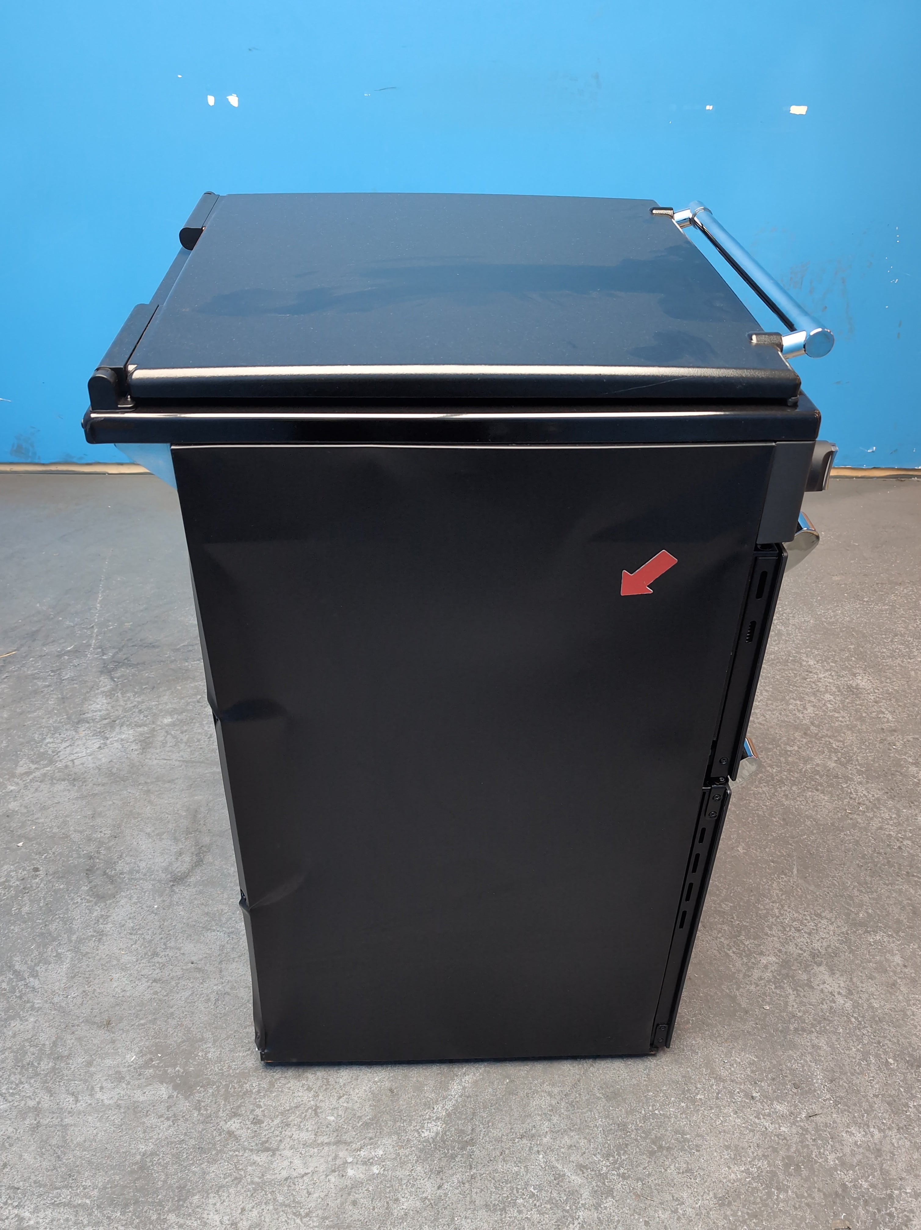 #GRC-164-430 - Stoves Richmond Deluxe 60cm Induction Double Oven Cooker – 103L Capacity, AirFry & SteamCleanse, Anthracite