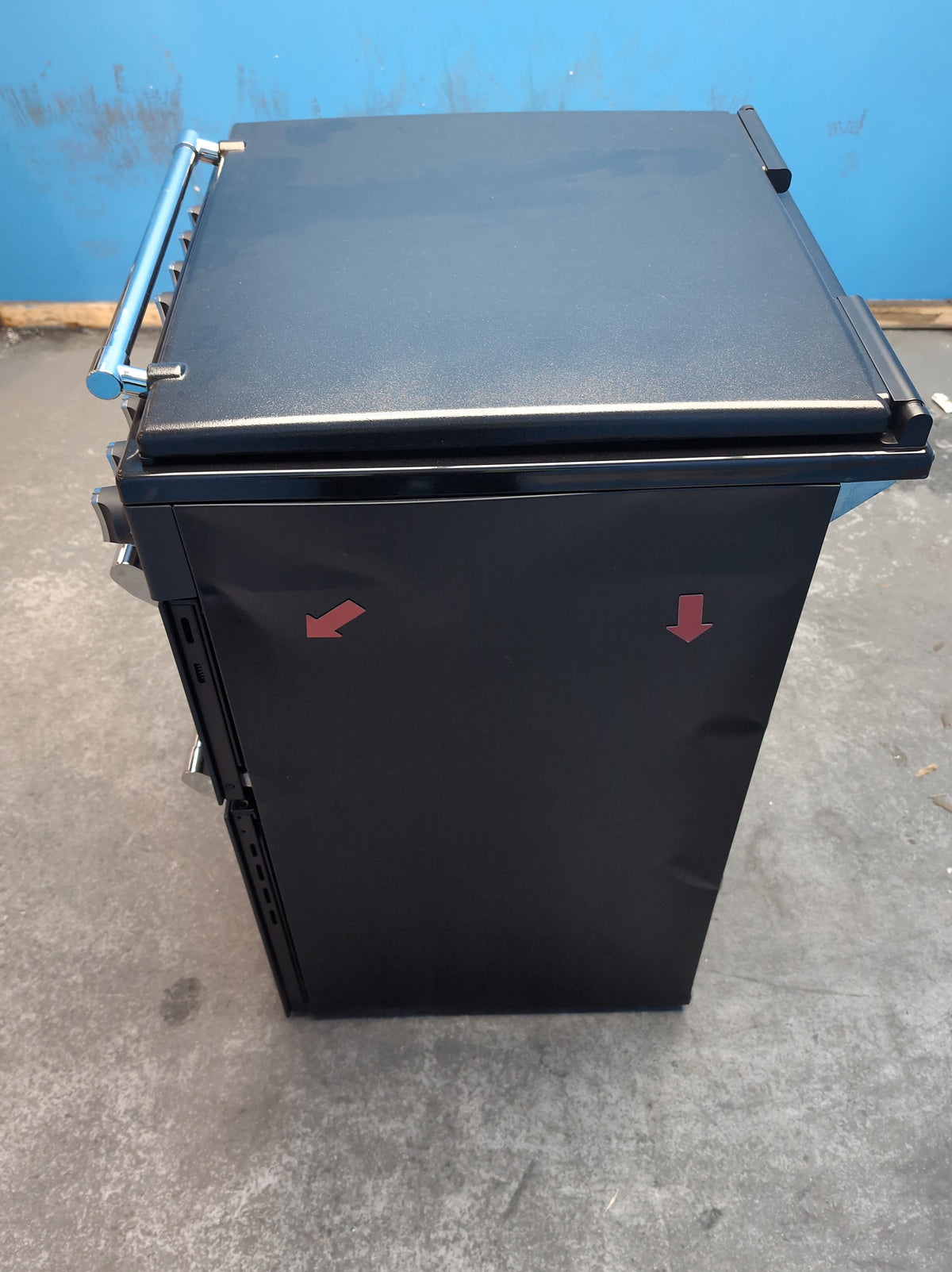 #GRC-164-430 - Stoves Richmond Deluxe 60cm Induction Double Oven Cooker – 103L Capacity, AirFry & SteamCleanse, Anthracite