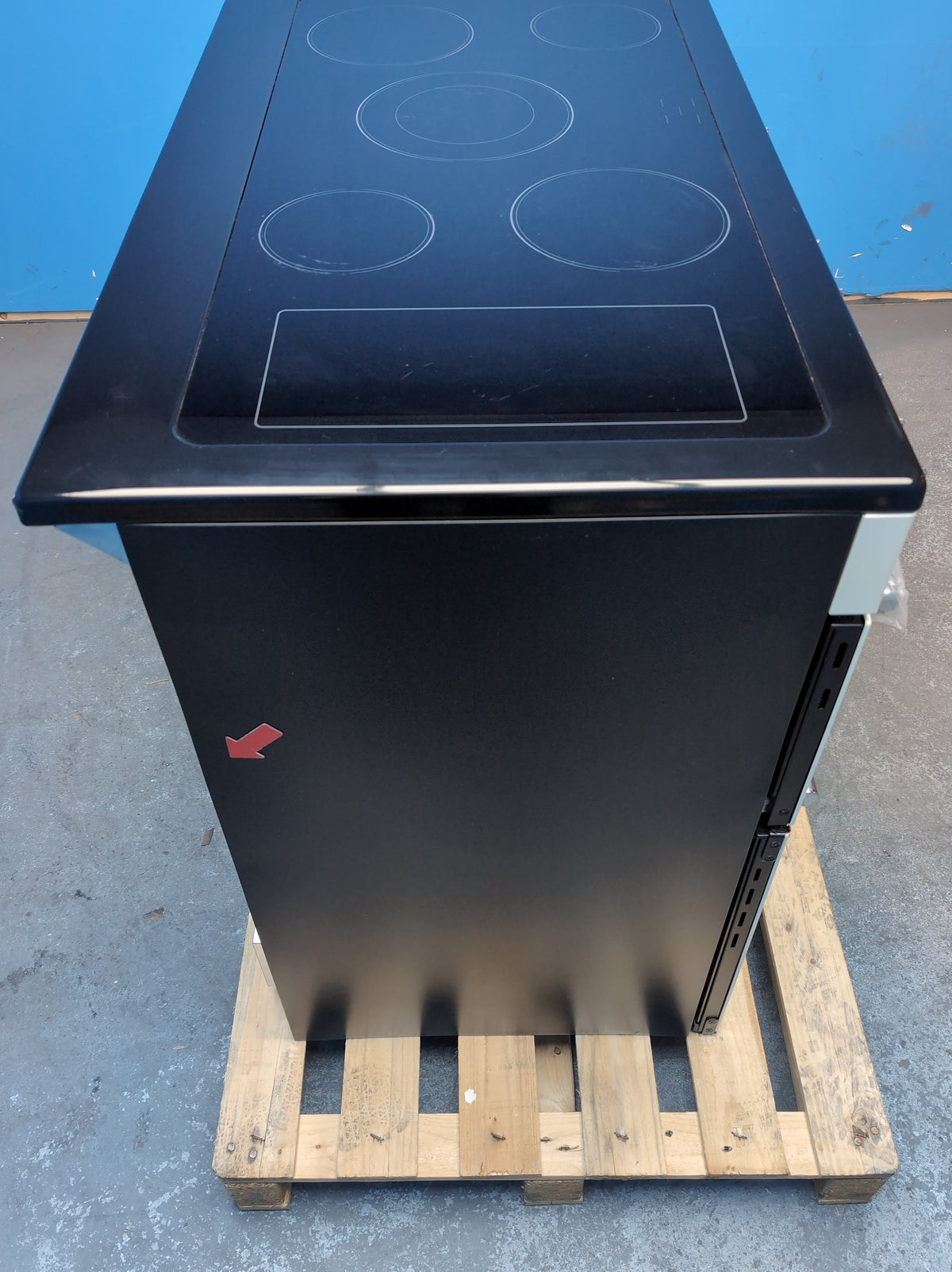 #GRC-164-458 - Belling Farmhouse 100Ei 100cm Electric Range Cooker – 5 Zone Induction Hob, AirFry, Cream