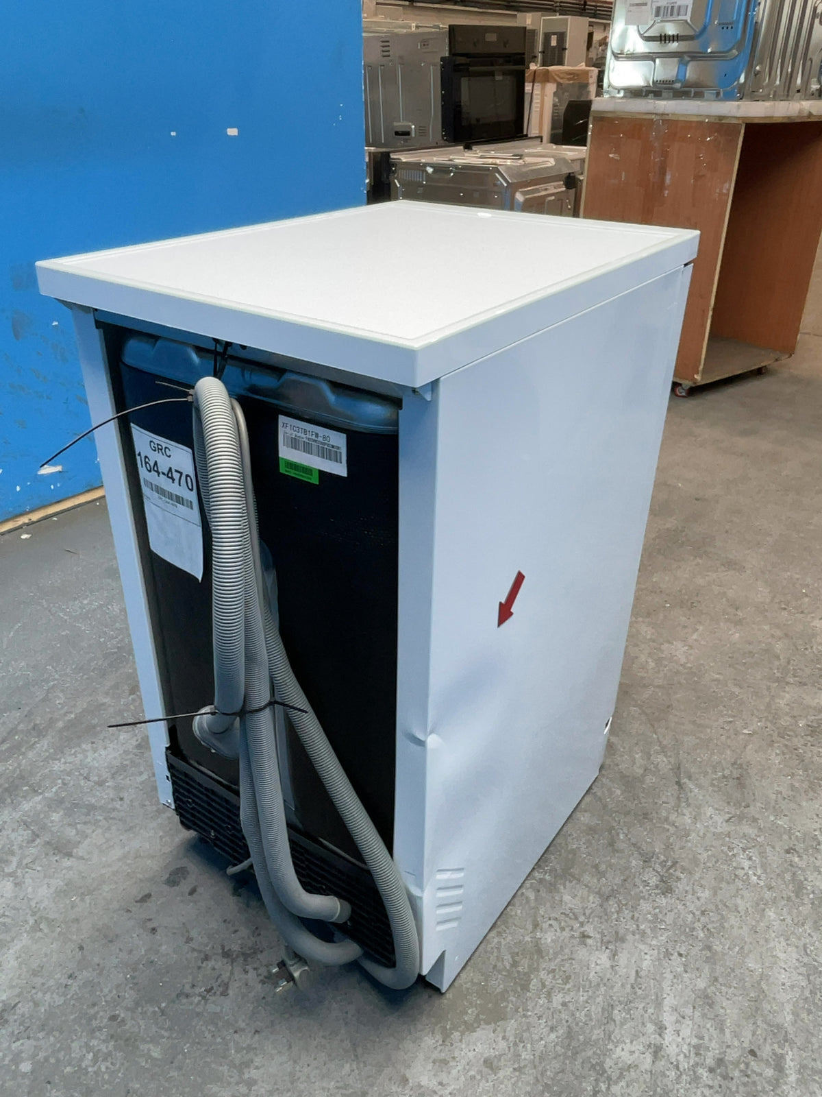 #GRC-164-470 - Haier I-Pro Shine 5 45cm Slimline Dishwasher – 11 Place Settings, WiFi Connected, White