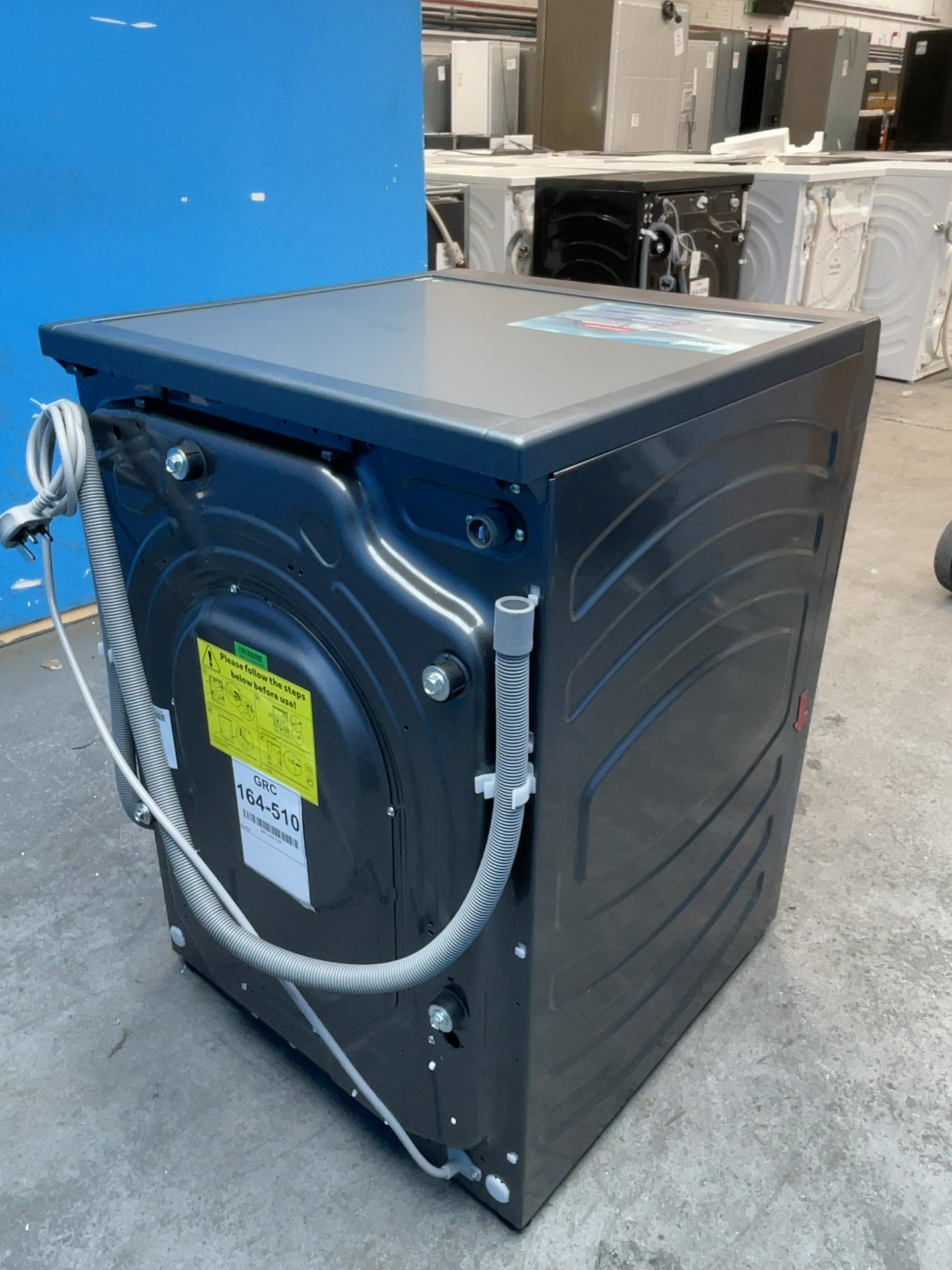 #GRC-164-510 - Hoover 13kg 1400rpm Washing Machine – XL Soft Drum, Inverter Motor, Anthracite