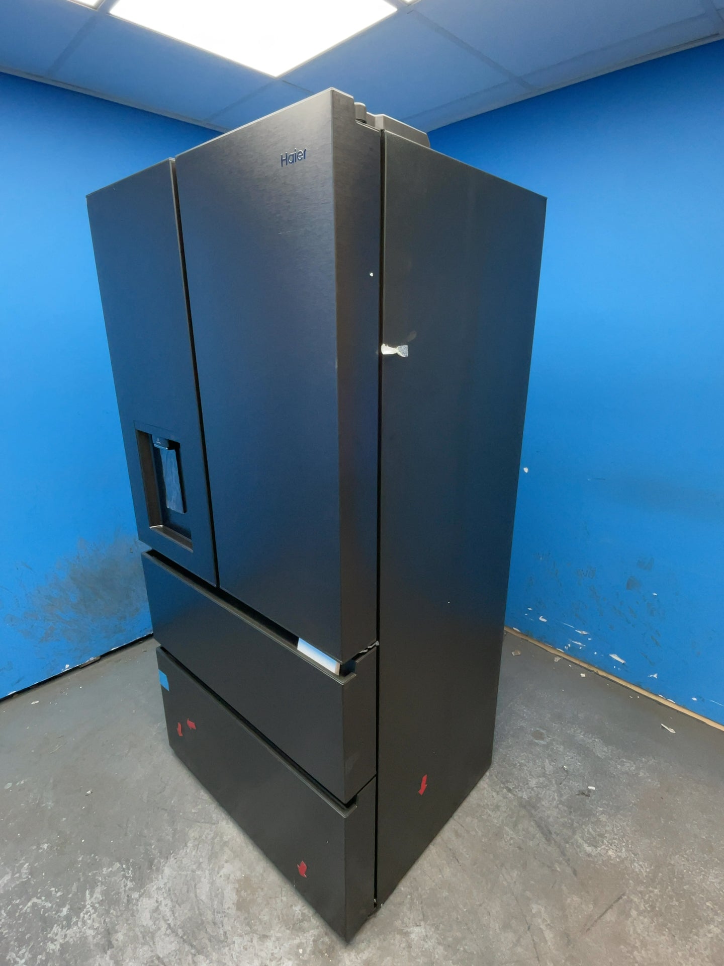 #GRC-164-526 - Haier Horizon 700L French Door Fridge Freezer – Water Dispenser, Total No Frost, Black