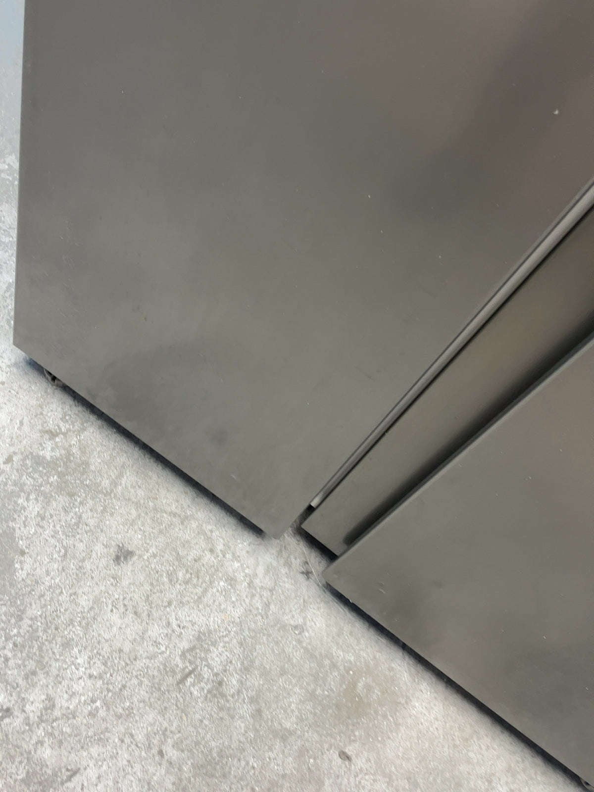 #GRC-164-557 - Hoover H-FRIDGE 700 American Style Fridge Freezer – 513L, Dark Inox