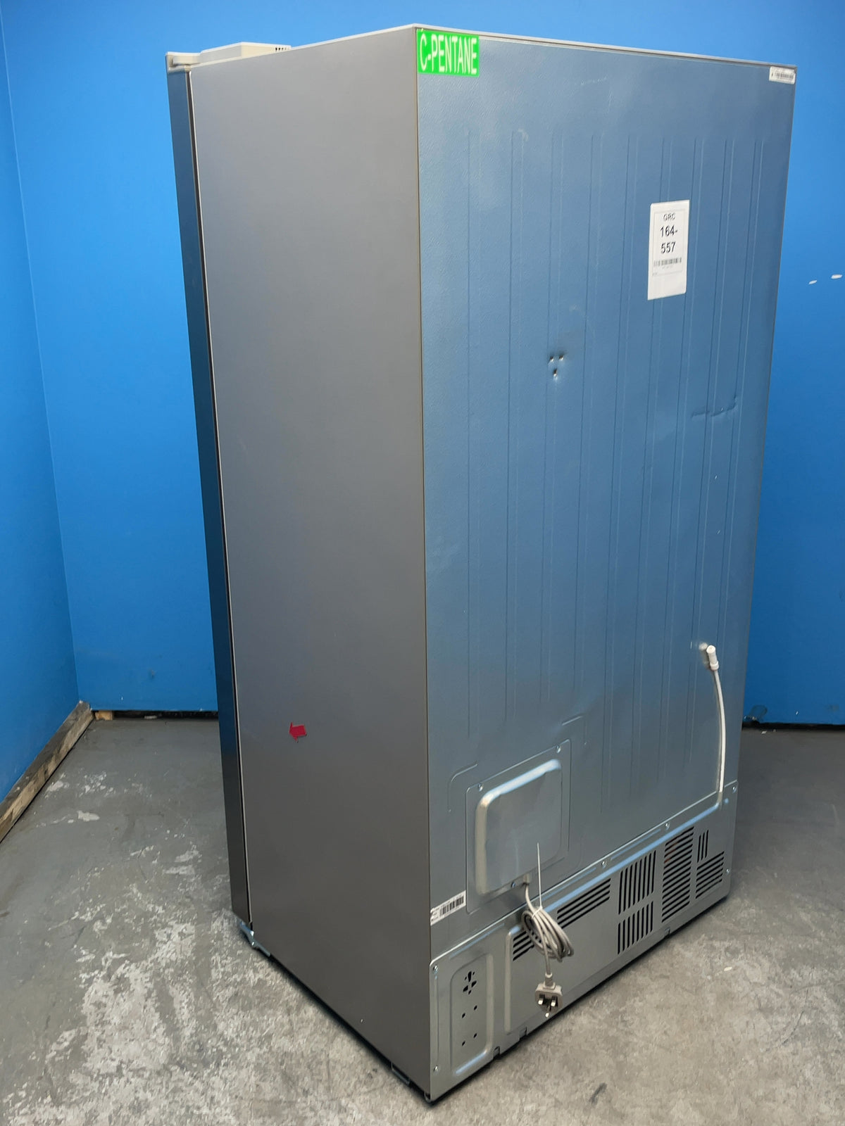#GRC-164-557 - Hoover H-FRIDGE 700 American Style Fridge Freezer – 513L, Dark Inox
