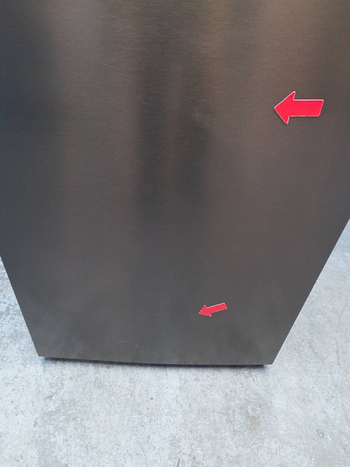 #GRC-164-558 - Haier 59.5cm 70/30 Fridge Freezer – 409L, Dark Inox, Total No Frost, Smart WiFi