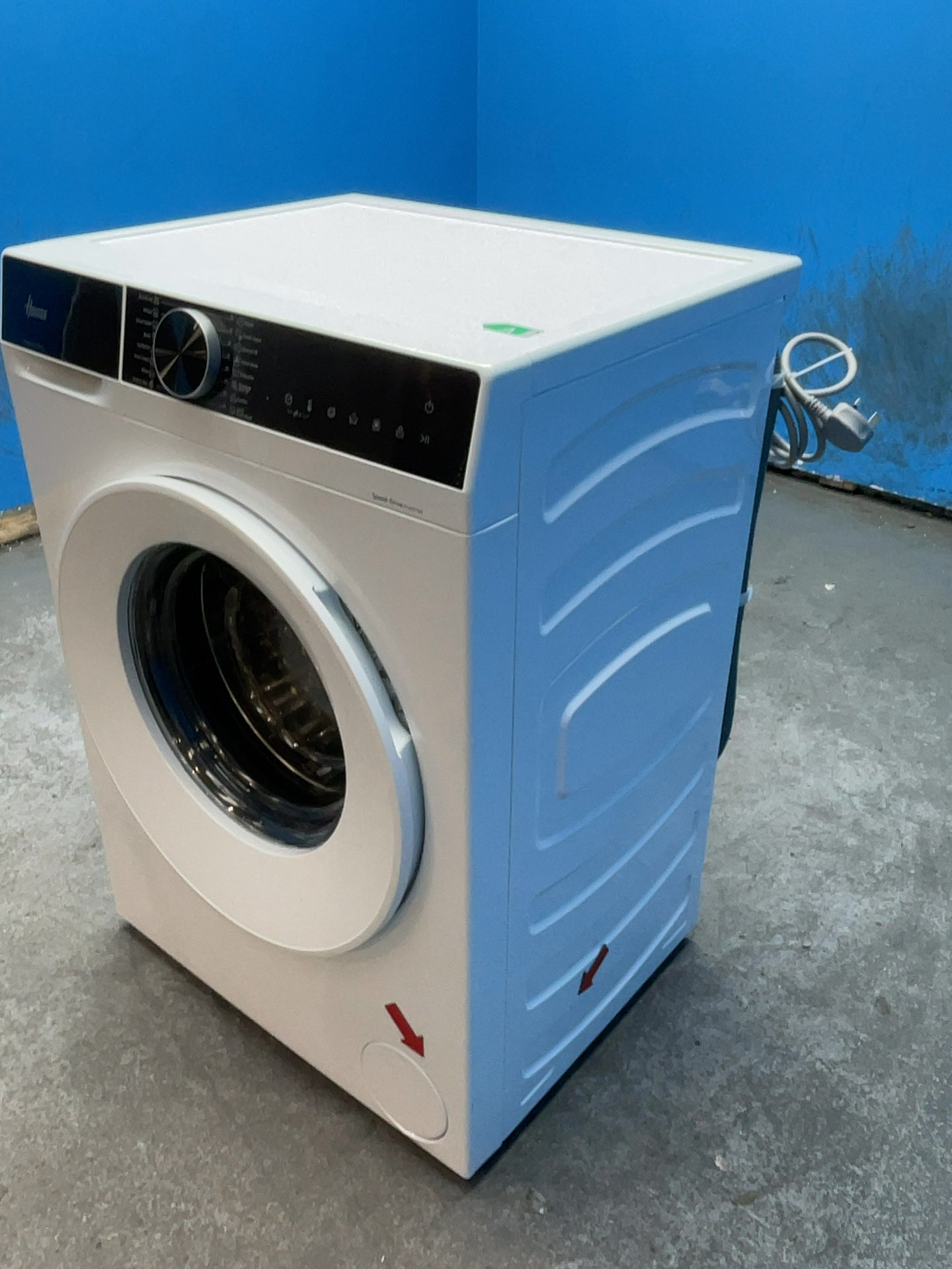 #GRC-164-565 - Hoover HGD 48S8C-80 8kg 1400rpm Washing Machine – Steam Cycle, Inverter Motor, White