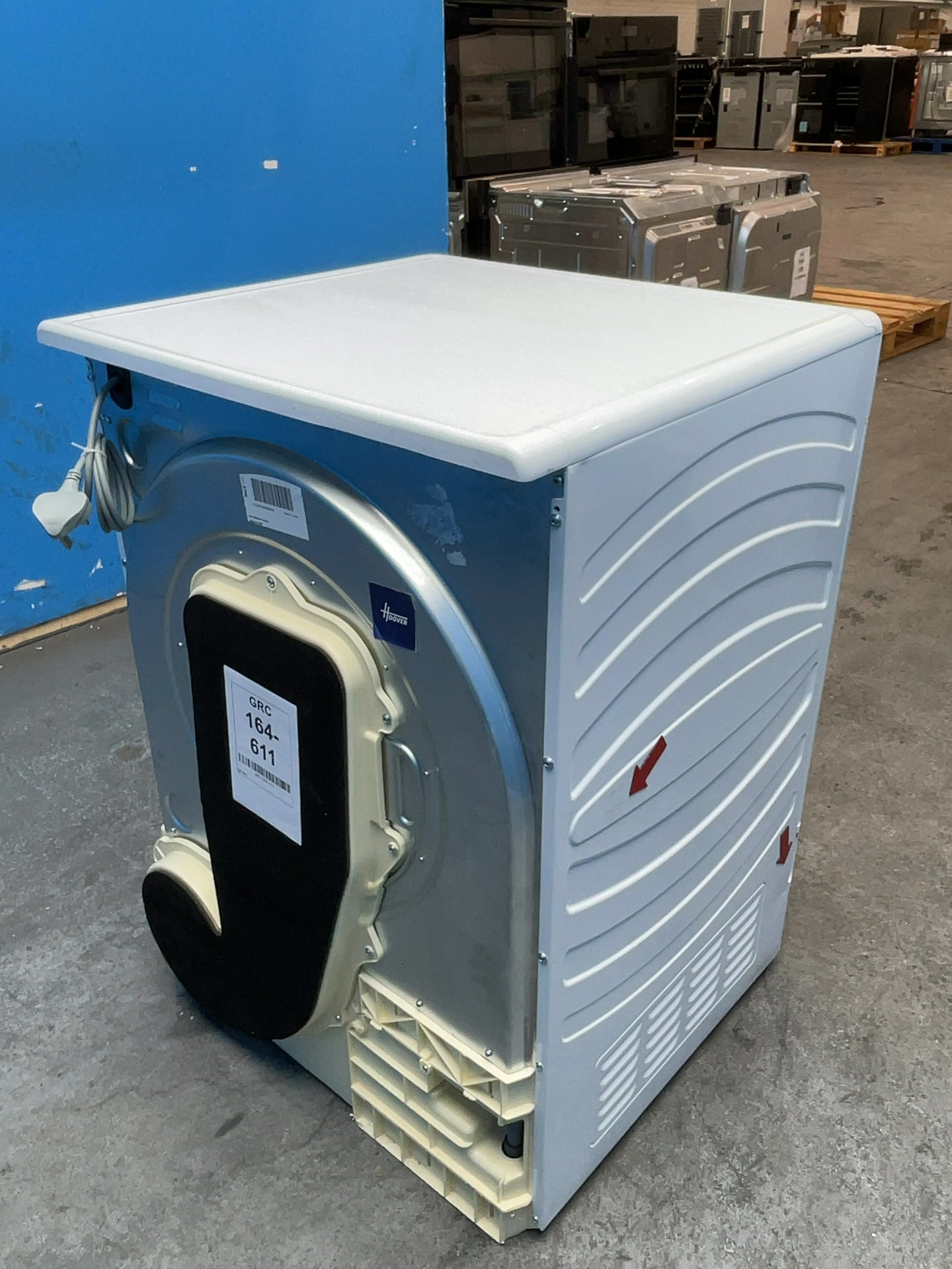 #GRC-164-611 - Hoover 10kg Heat Pump Tumble Dryer – WiFi Connected, White, A+++ Energy Rating