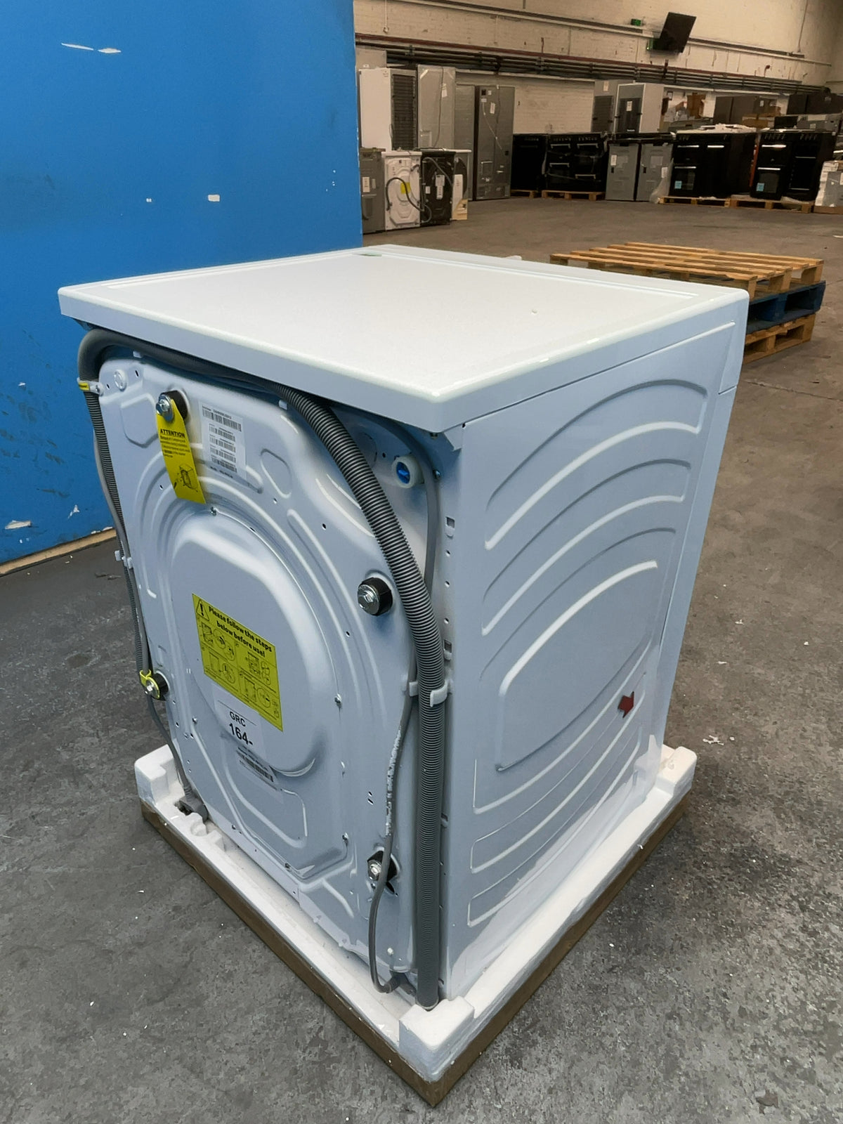 #GRC-164-620 - Hoover 9kg 1400rpm Washing Machine – Steam Cycle & ProActive Wash, White