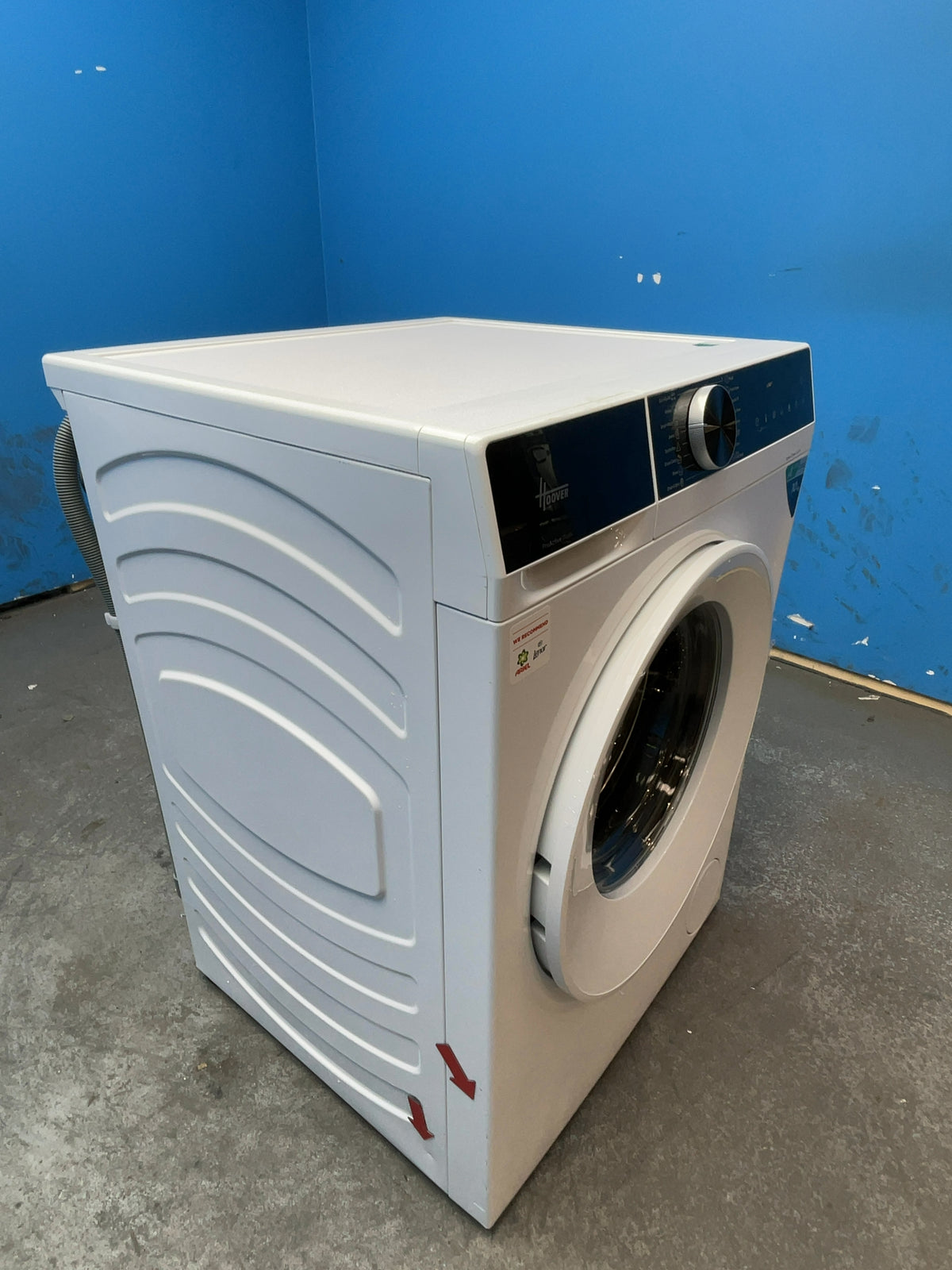 #GRC-164-649 - Hoover 10kg 1400rpm Washing Machine – Digital Inverter Motor, White