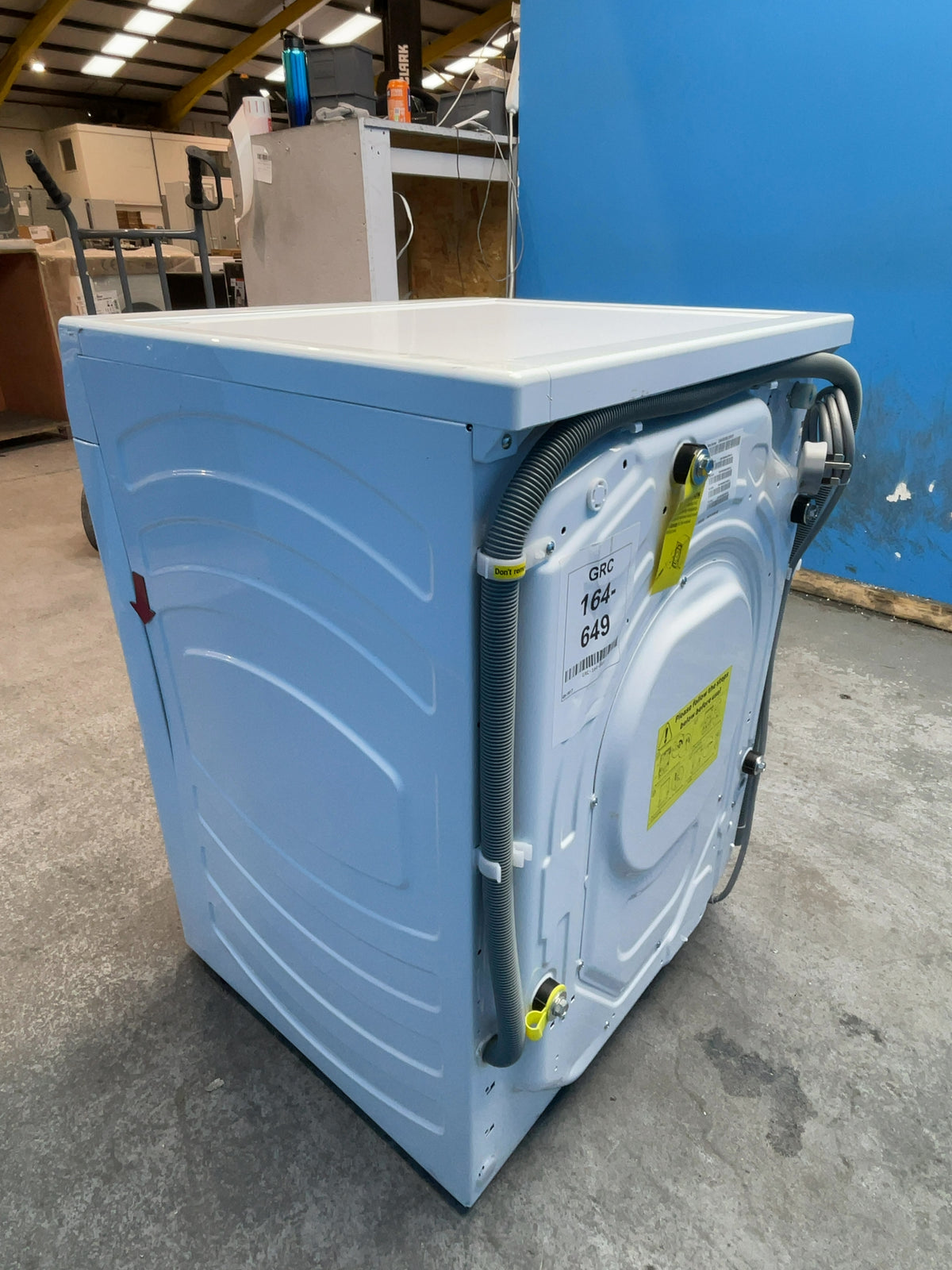 #GRC-164-649 - Hoover 10kg 1400rpm Washing Machine – Digital Inverter Motor, White