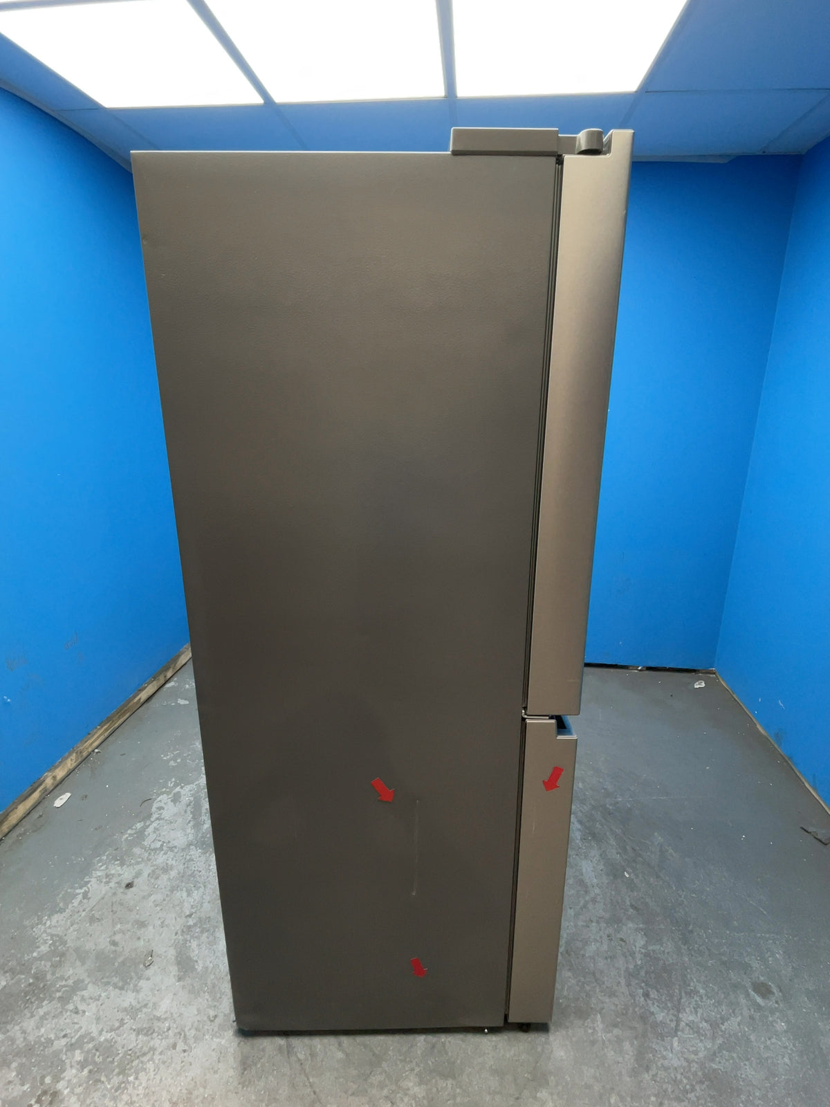 #GRC-164-670 - Hisense American Style Fridge Freezer – 606L, Stainless Steel, Total No Frost