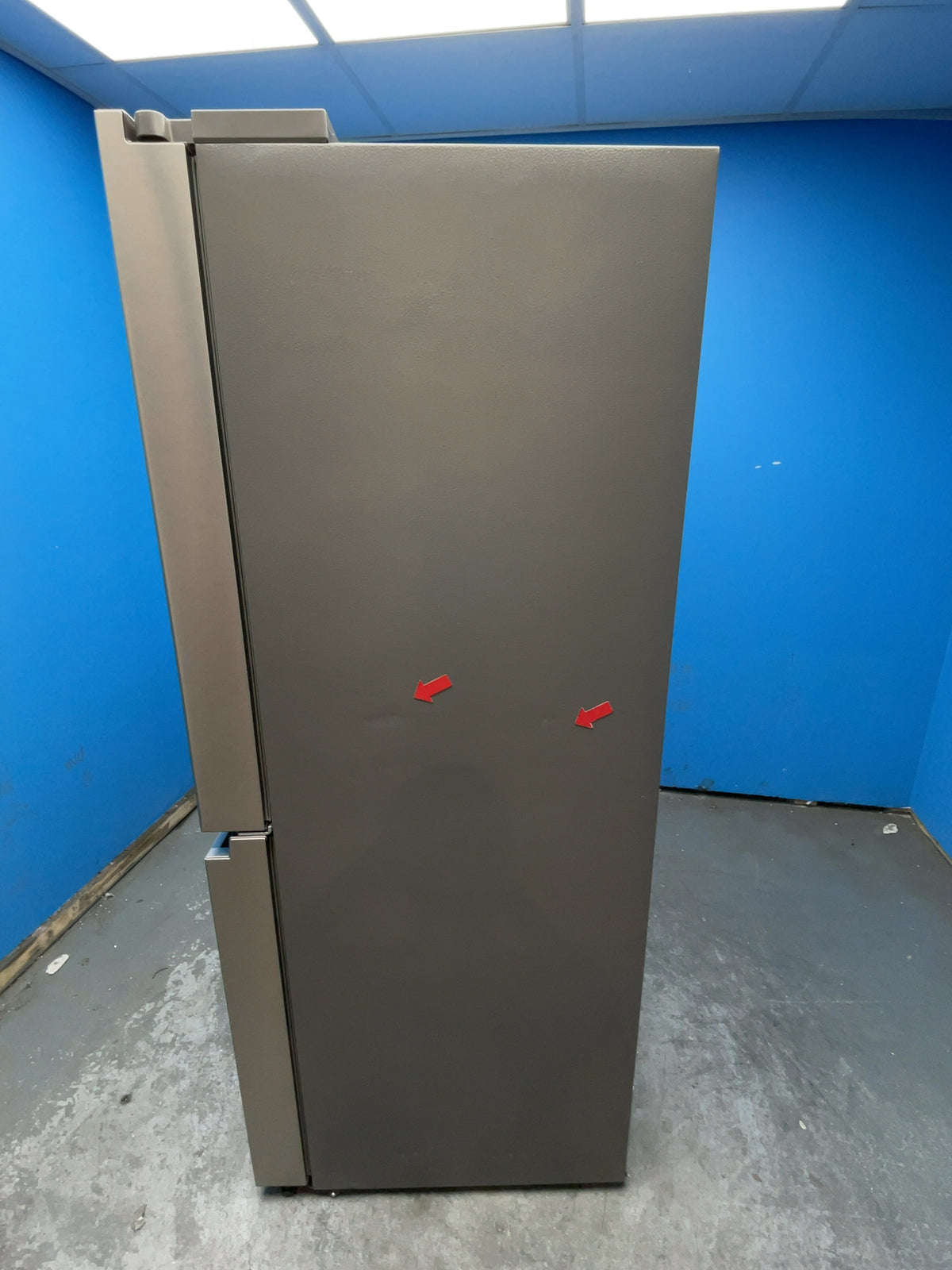 #GRC-164-670 - Hisense American Style Fridge Freezer – 606L, Stainless Steel, Total No Frost