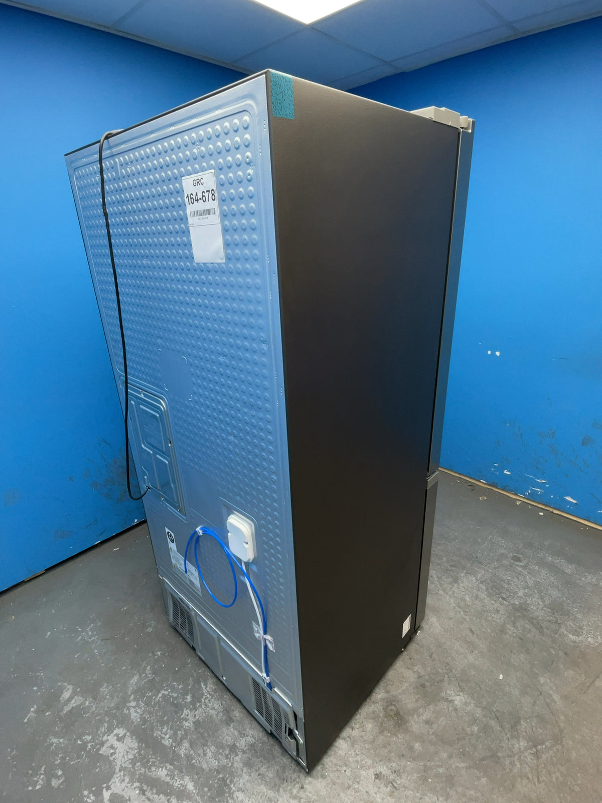#GRC-164-678 - Samsung 81.7cm French Door Fridge Freezer – 496L, Refined Inox, Total No Frost