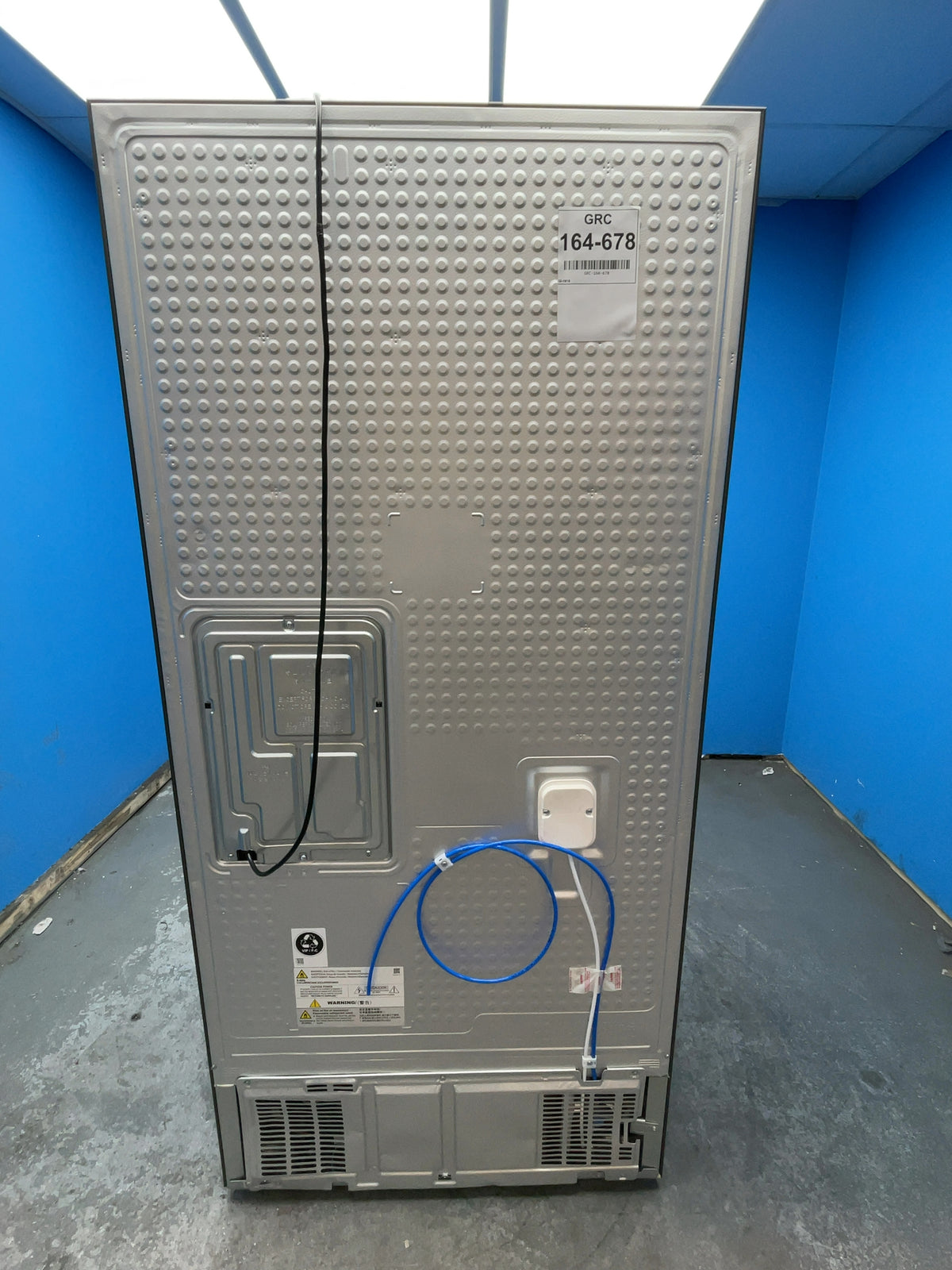 #GRC-164-678 - Samsung 81.7cm French Door Fridge Freezer – 496L, Refined Inox, Total No Frost