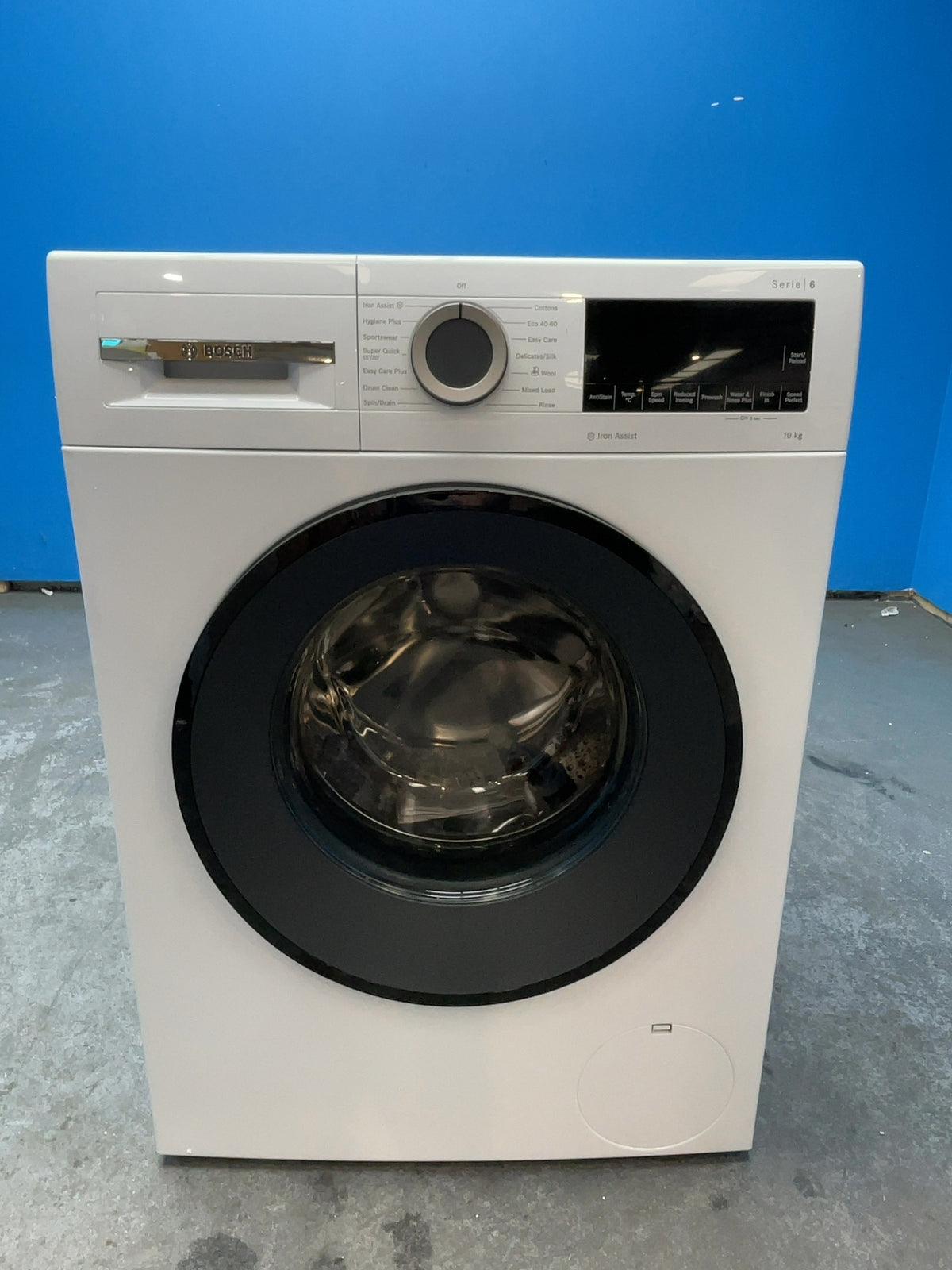 #GRC-164-686 - Bosch Series 6 10kg 1400rpm Washing Machine – AntiStain, SpeedPerfect, White