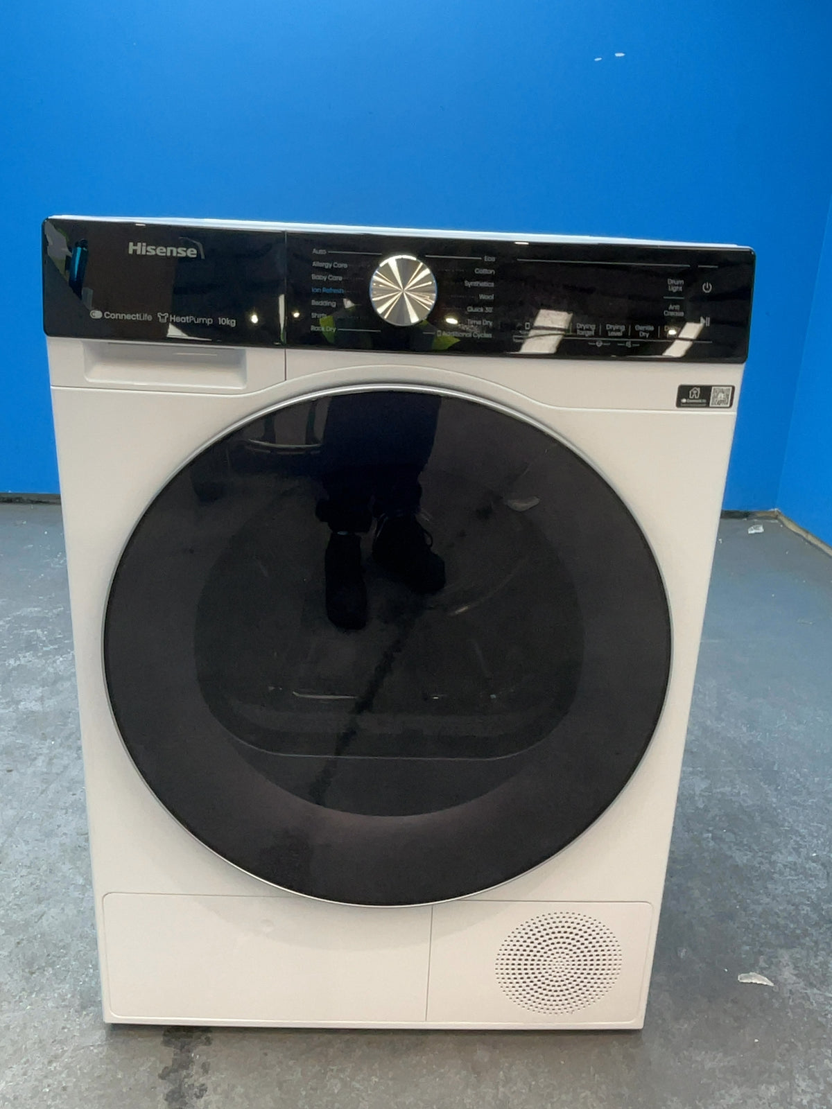 #GRC-164-689 - Hisense 10kg Heat Pump Tumble Dryer – Sensor Drying, White, A+++ Energy Rating