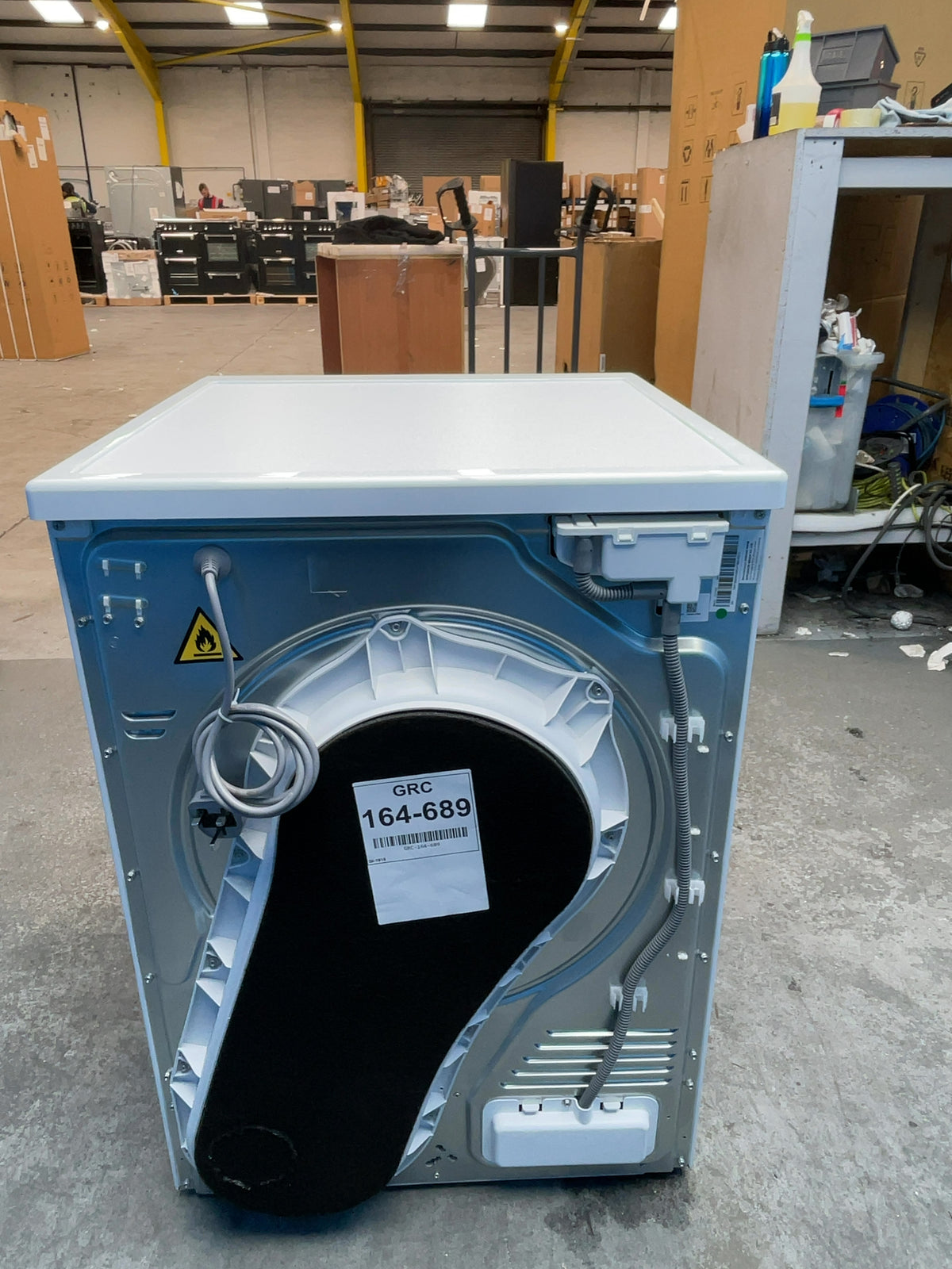 #GRC-164-689 - Hisense 10kg Heat Pump Tumble Dryer – Sensor Drying, White, A+++ Energy Rating