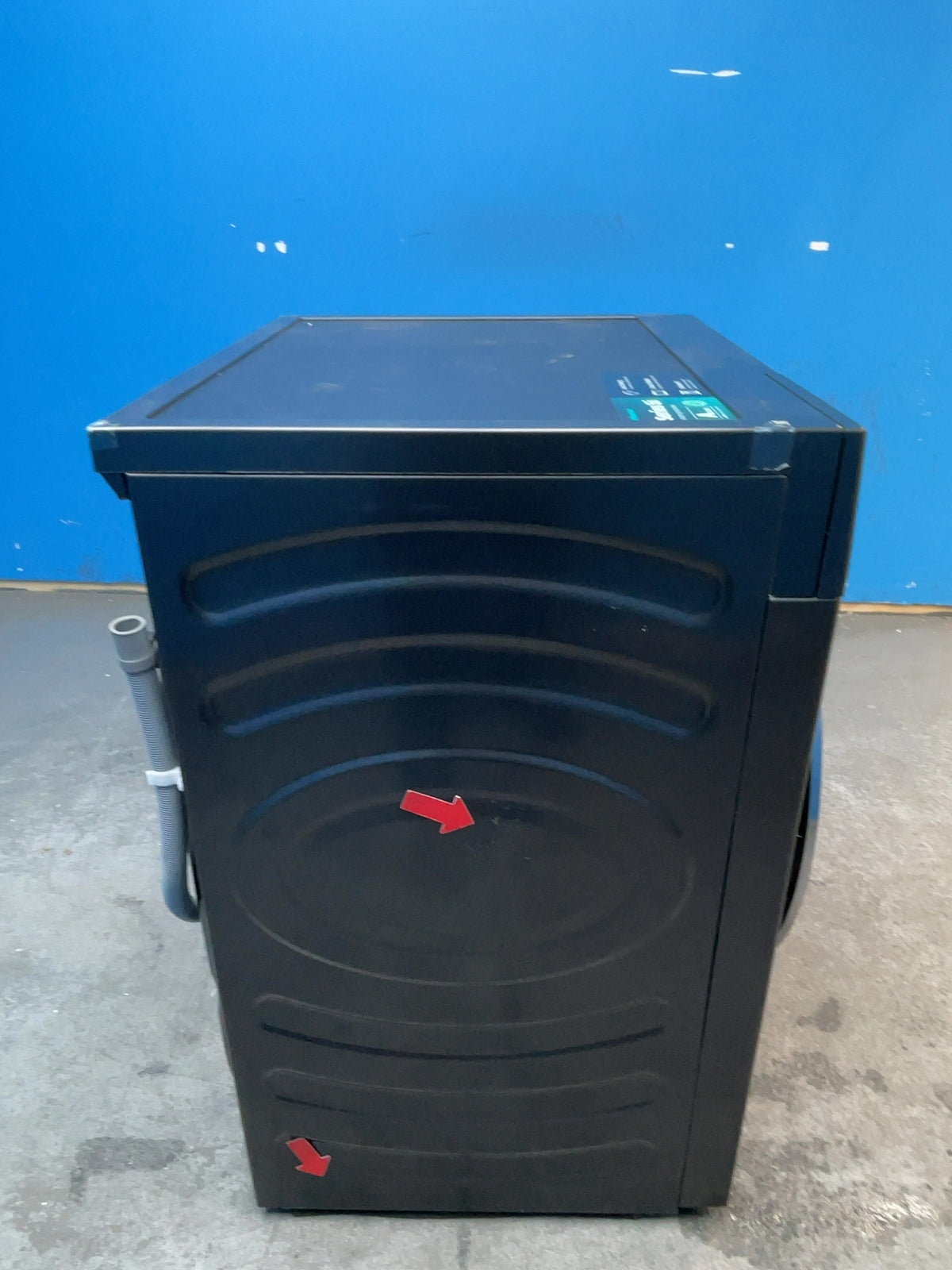 #GRC-164-696 - Hisense 10.5kg 1400rpm Washing Machine – Pure Jet Pro, Steam Mix, Black