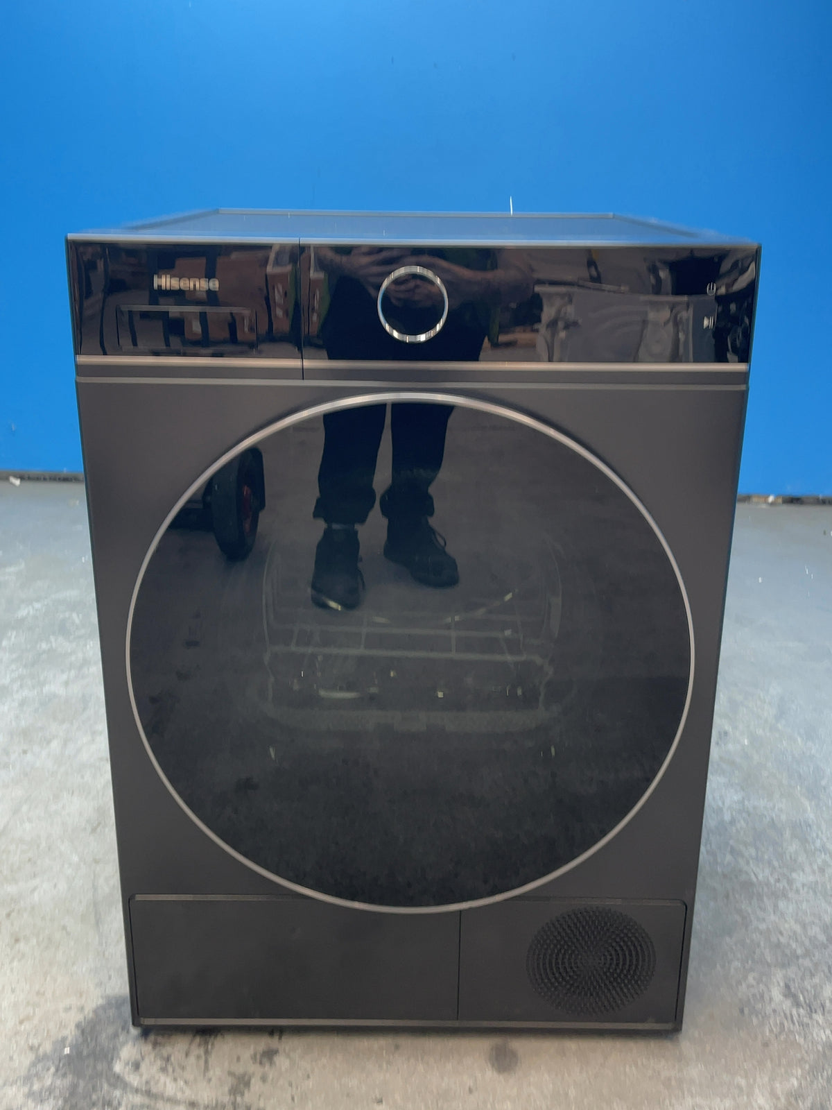 #GRC-164-703 - Hisense 5I Series 10kg Heat Pump Tumble Dryer – WiFi Connected, Black