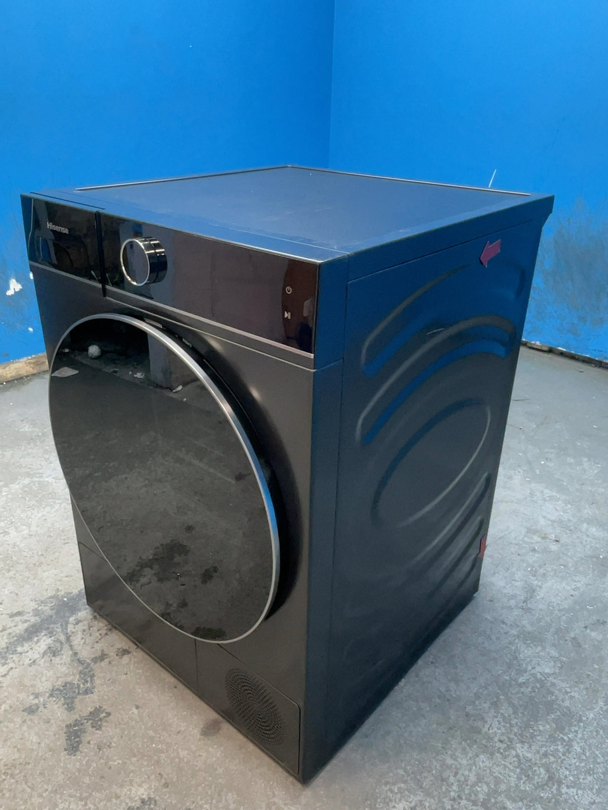 #GRC-164-703 - Hisense 5I Series 10kg Heat Pump Tumble Dryer – WiFi Connected, Black
