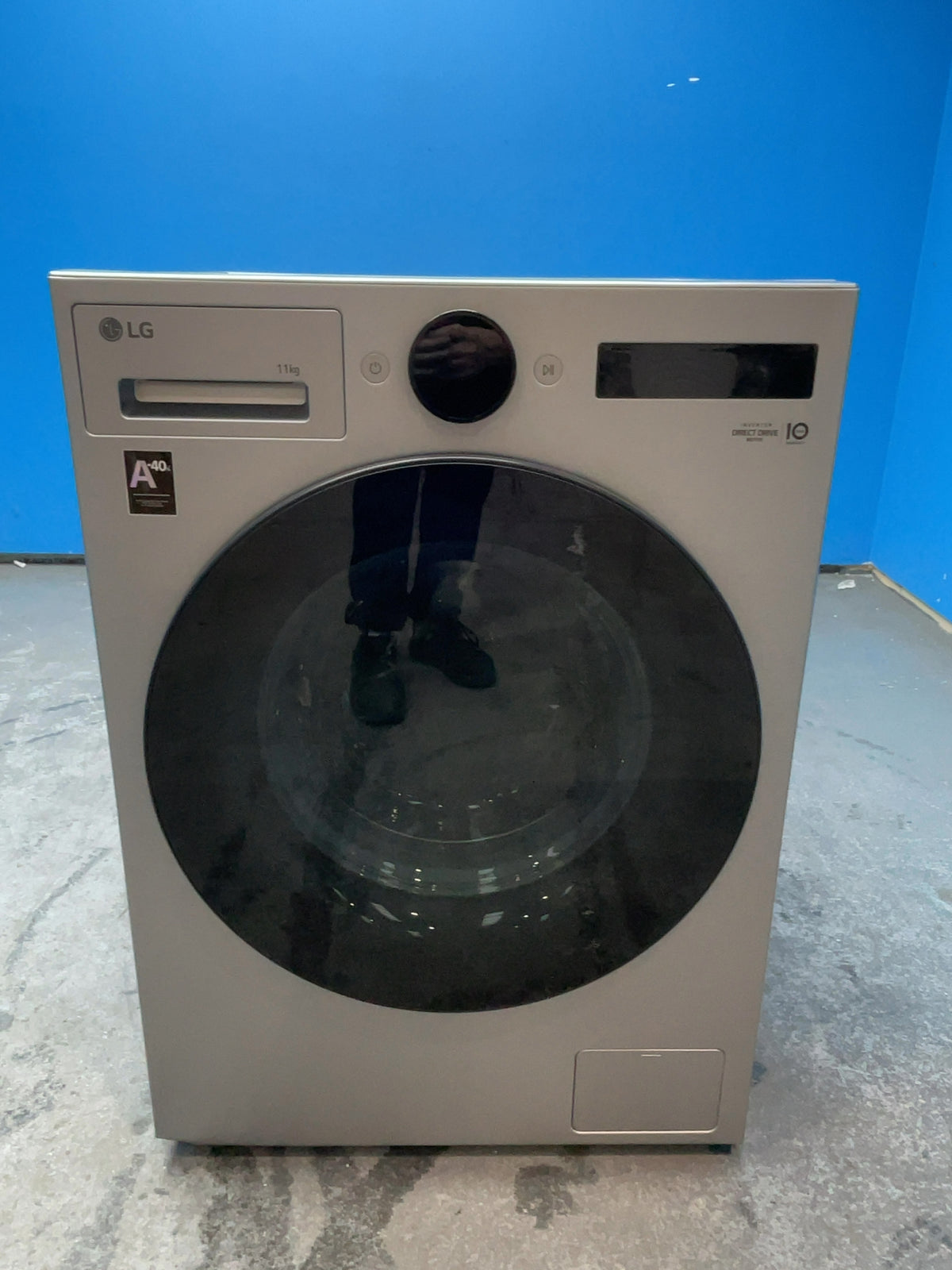 #GRC-164-713 - LG 11kg 1400rpm Washing Machine – AI Direct Drive, TurboWash, Silver
